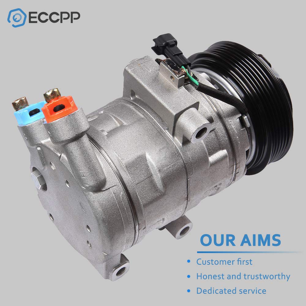 Eccpp Ac Compressor 2008 2009 2010 2011 2012 Fit For Ford Escape For Mazda Tribute For Mercury Mariner 2.3L 2.5L Ac Compressor W
