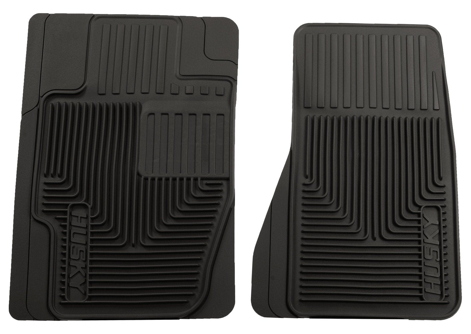 Husky Liners 51121 Heavy Duty Floor Mat; Front; Black;