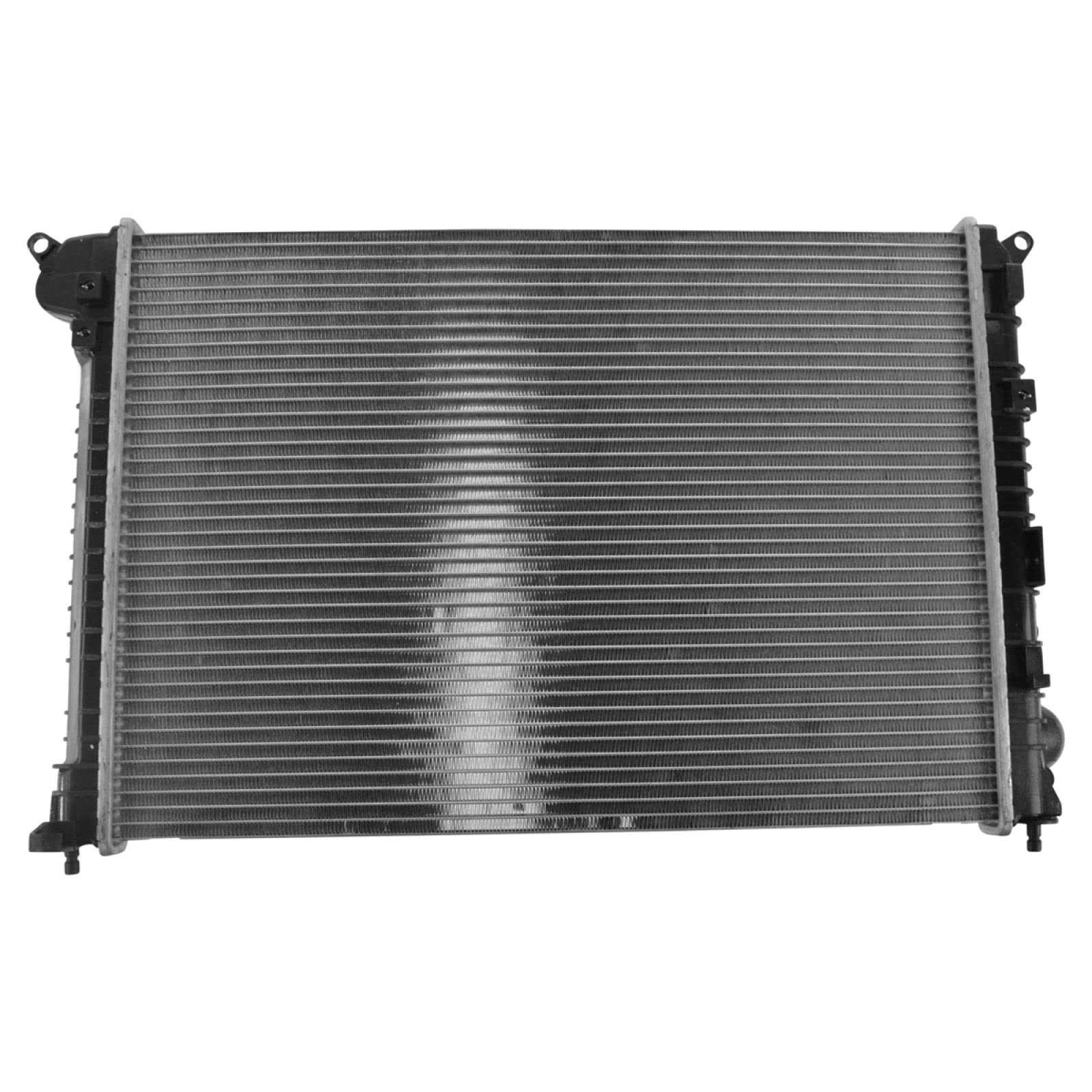 Trq Radiator Assembly Aluminum Core Compatible With 02-06 Mini Cooper Cu2747 Mc3010101