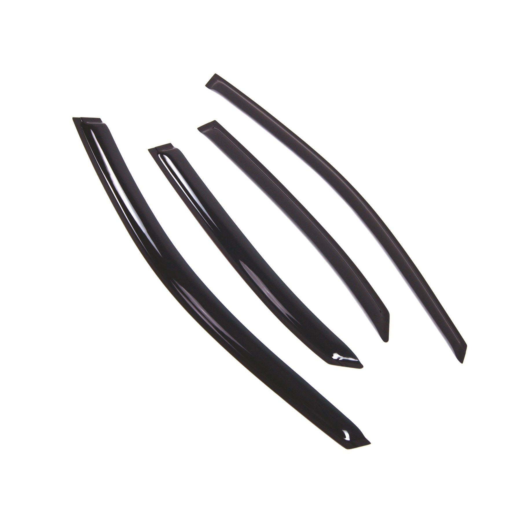 Tuningpros Outside Mount Window Vent Visors Rain Guards Compatible With Lexus Rx350 Rx450H 2010-2015 | Side Window Wind Deflecto