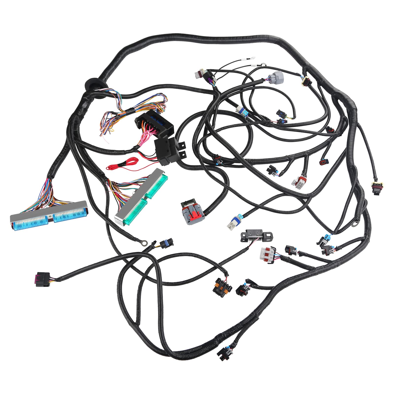 Wmphe Standalone Wiring Harness With 4L80E Transmission Drive By Wire, Professional Engine Wiring Harness, With Wiring Guide Man