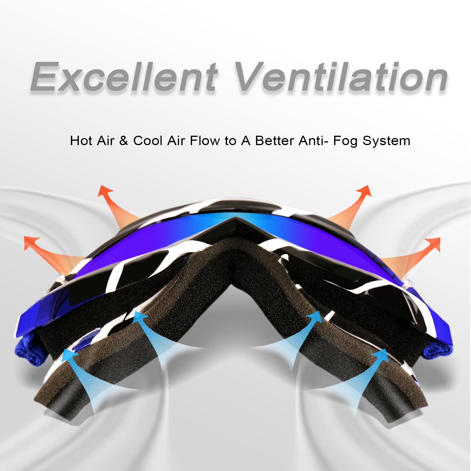 Nenki Youth&Kids Motocross Goggles Atv Dirt Bike Goggles Mx Motorcycle Off Road With Anti Fog And 100% Uv Protection Red Tinted Lens