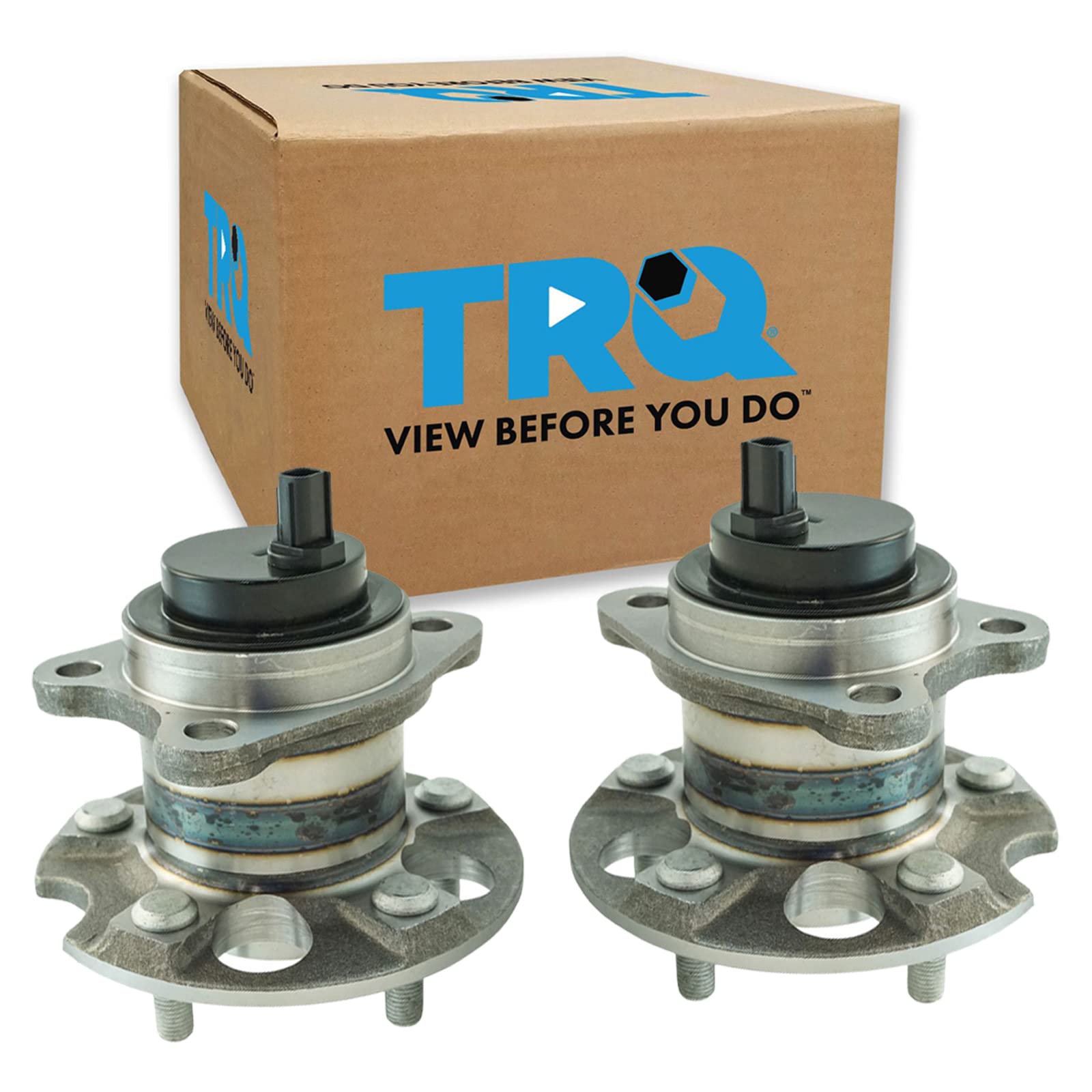 Trq Rear Wheel Hub Bearings Assembly Set Compatible With 2011-2020 Toyota Sienna