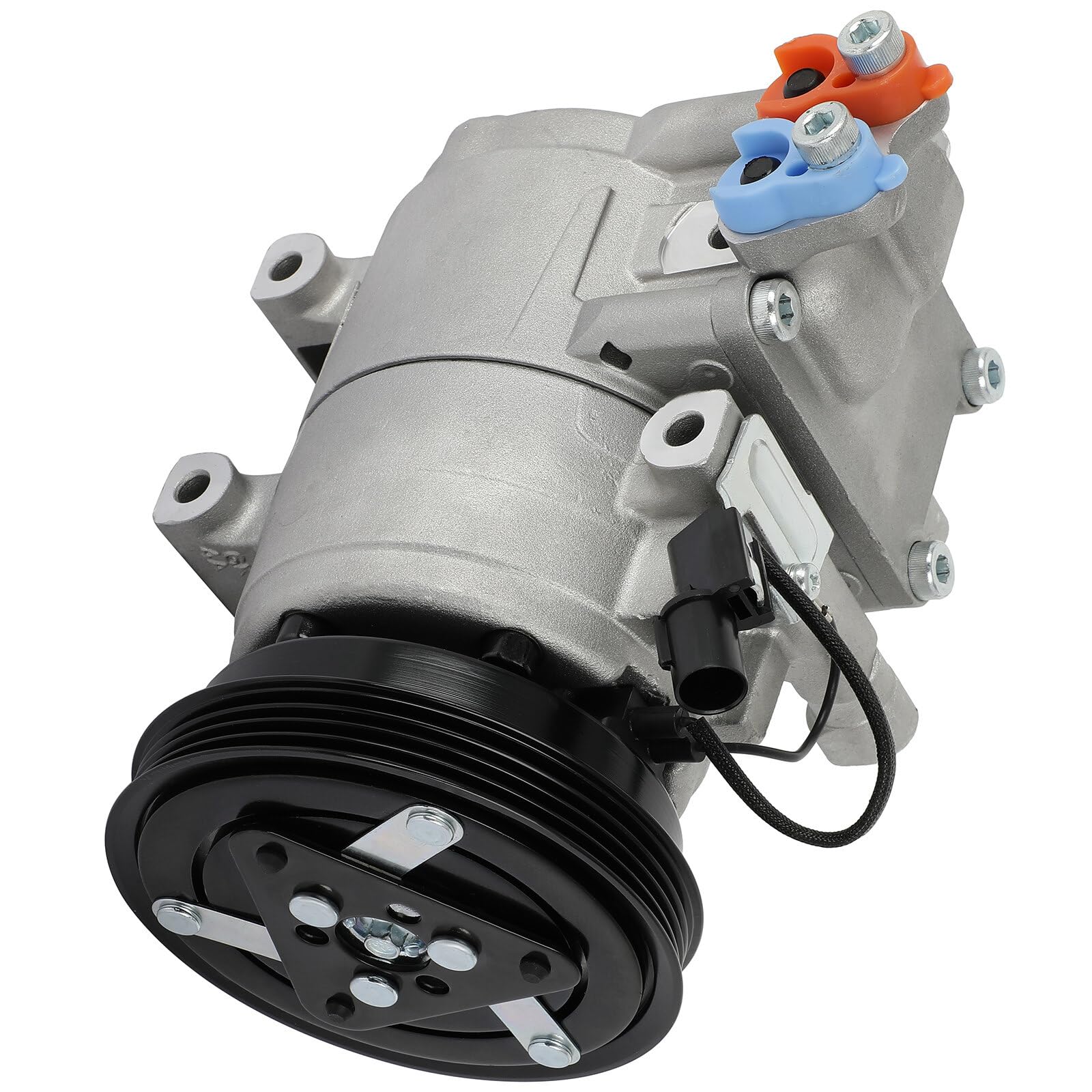 ECCPP A/C Compressor with Clutch 2001-2006 Fit for Hyundai Elantra 2.0L 2003-2008 Fit for Hyundai Tiburon 2.0L AC Compressor