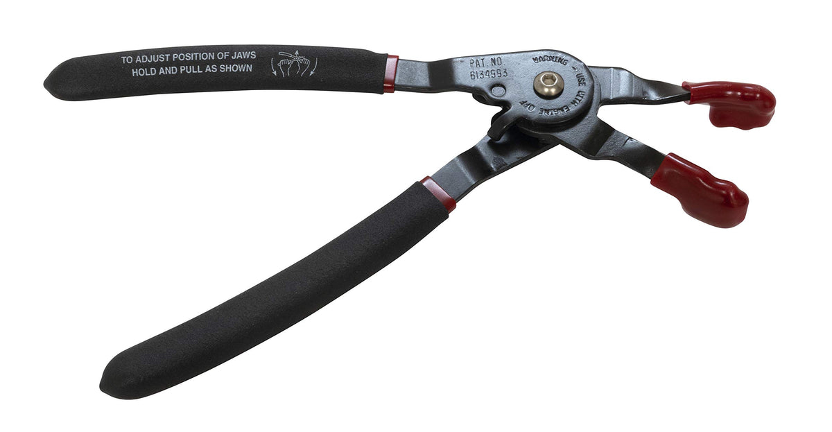 Lisle 51750 Adjustable Spark Plug Wire Puller, Black With Maroon