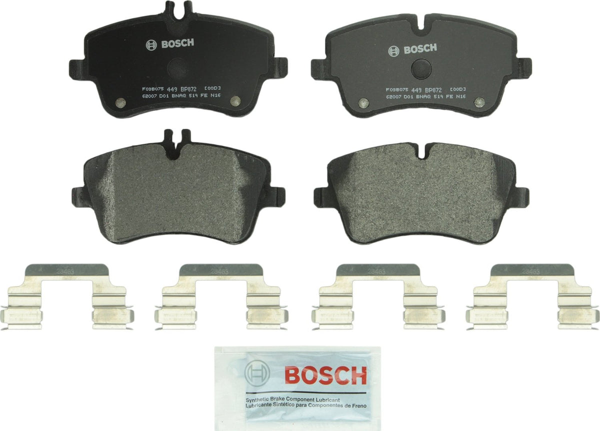 BOSCH BP872 QuietCast Premium Semi-Metallic Disc Brake Pad Set - Compatible with Select Mercedes-Benz C230, C240, C280, C320, C3