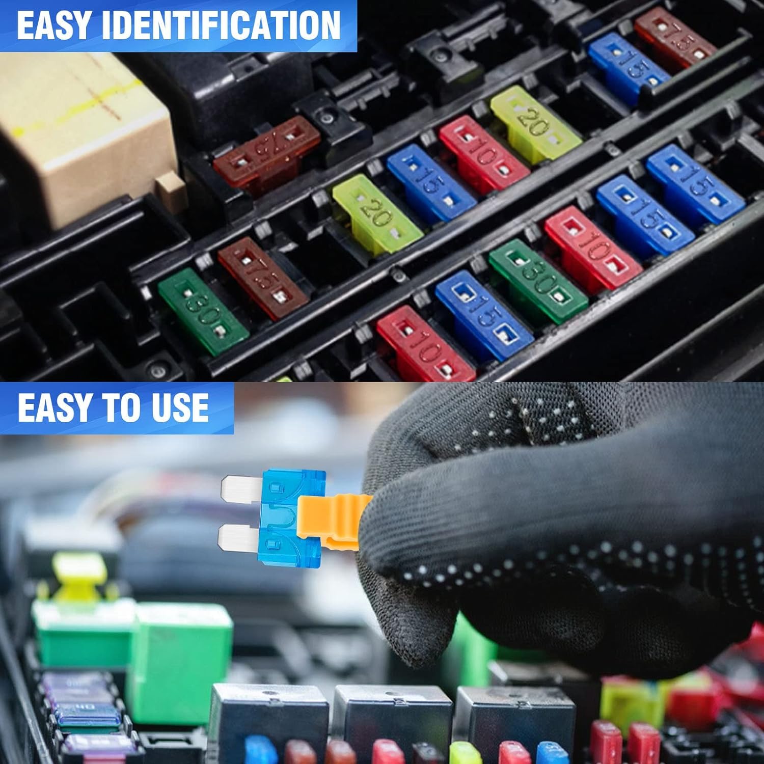 160 Pcs 5Amp Mini Fuse, 5 A Mini Car Blade Automotive Fuses For Car Rv Truck Suv Motorcycle Boat