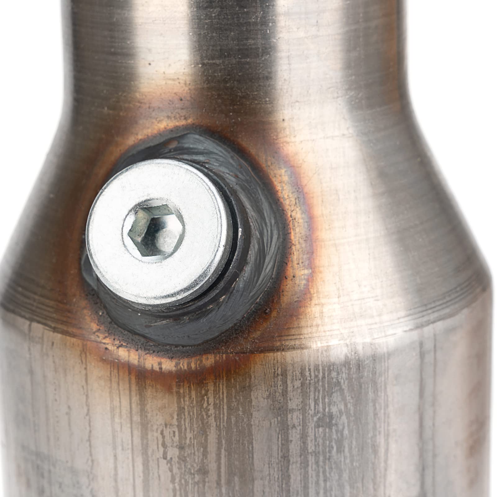 FOMIUZY 2.5 Inlet/Outlet Universal High Flow Catalytic Converter with O2 Port - EPA Compliant, Direct-Fit, 1 Pack