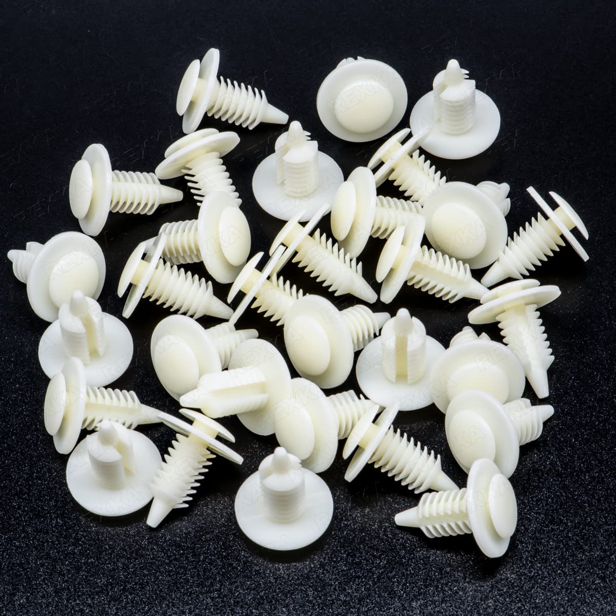 Rexka 30Pcs Door Trim Panel Retainer Clips 6503709 For Dodge Ram 1500 2500 3500 Pickup Chrysler