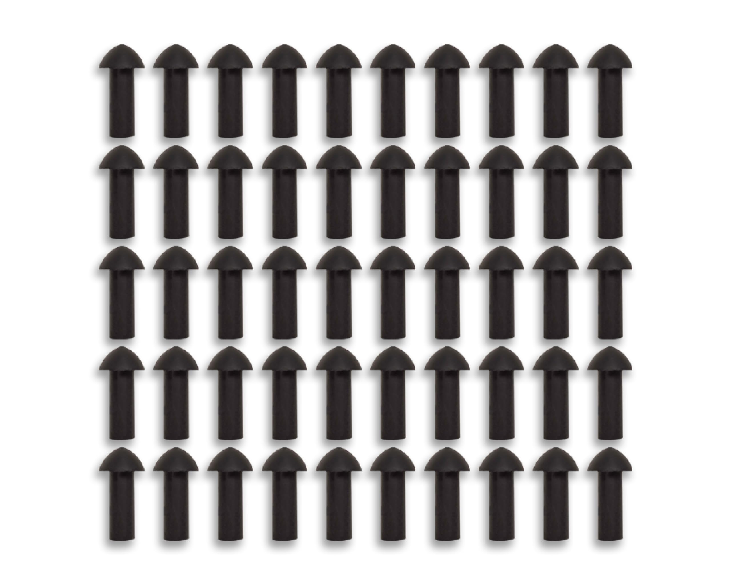Stop & Go 5075 Mushroom Plug Tire Repair For Punctures And Flats - 1'' Length X 5/16'' Shaft Diameter - 50 Pack (Plugs Only)