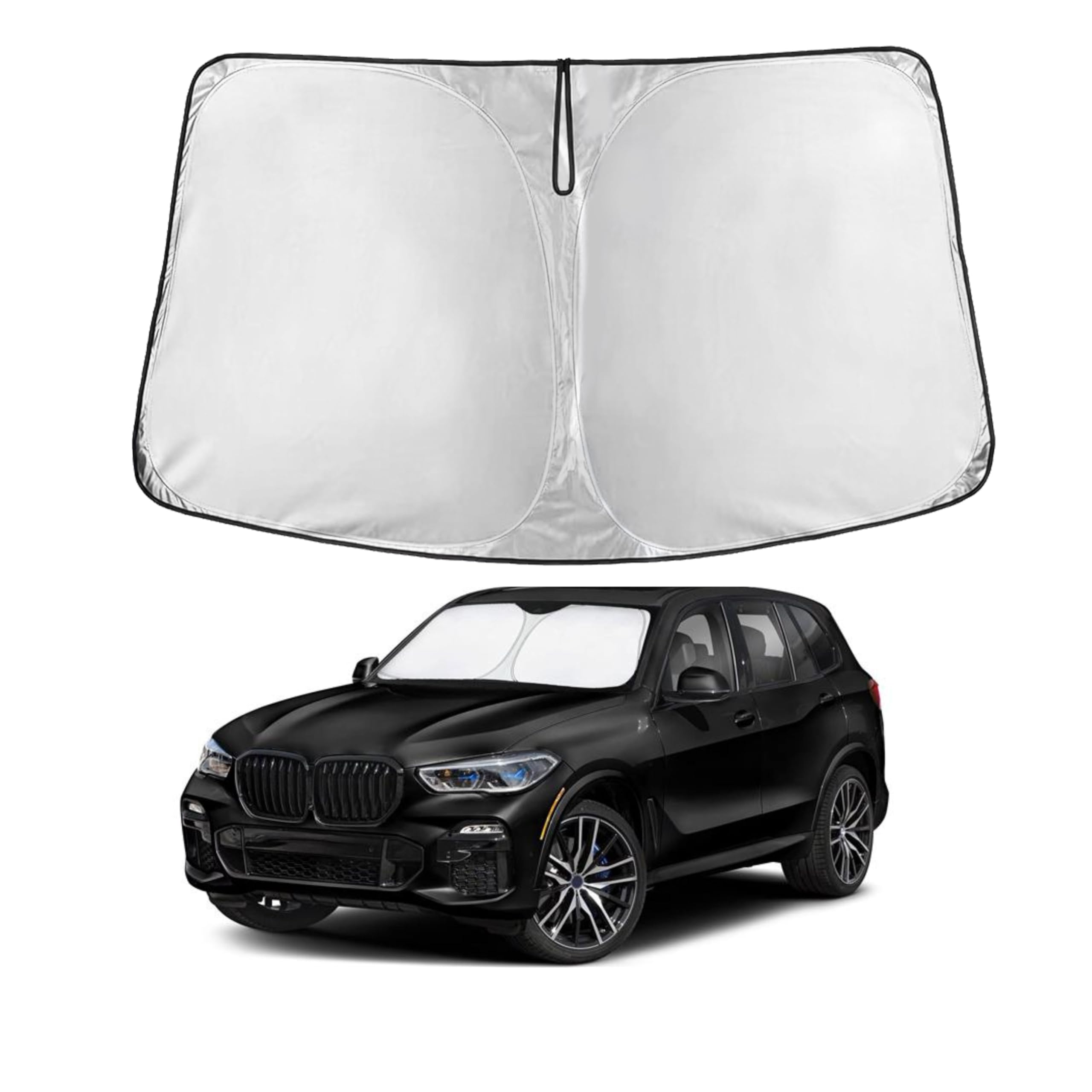 Bmw X3 Econour Car Windshield Sunshade 2018-2025 - 240T Polyester Material Cars Sun Visor Reflector Blocks Uv Rays - Foldable Su