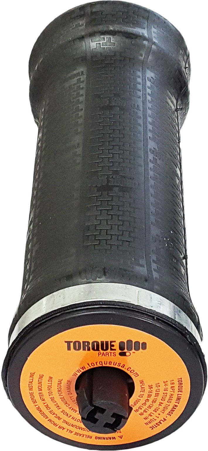 2 pack of TORQUE Cab Air Sleeper Bag Spring for Freightliner Century Class ST (Replaces Firestone 7215, W02-358-7215, Freightliner 18-52651-000, 18-40977-000) (2 x TR7215)