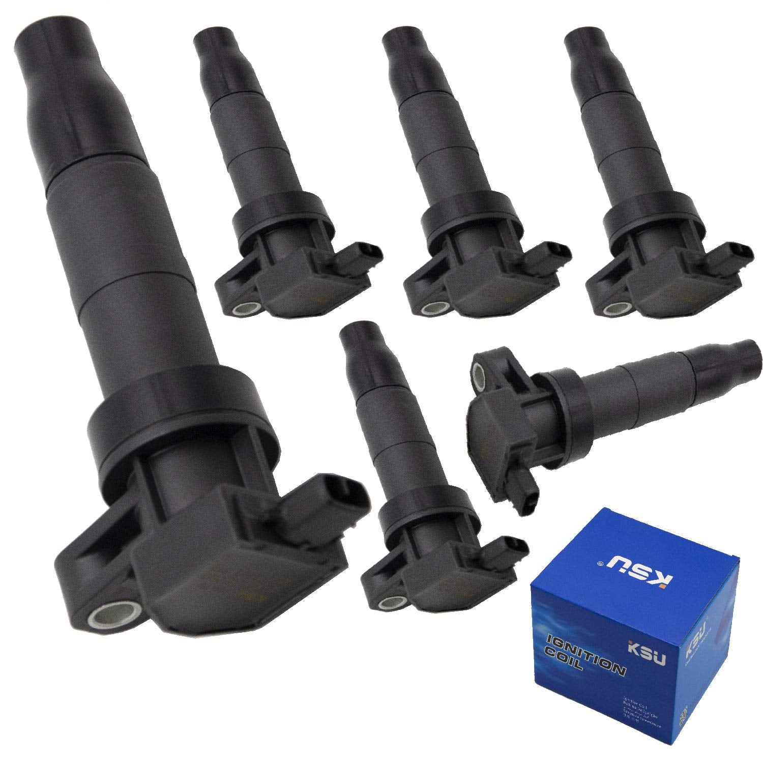 KSU Coil pack compatible with Kia Sorento 3.8L V6 2007 2008 2009 3.5L V6 2011 2012 2013 3.3L V6 2008 2009 2014 2015 2016 2017 20