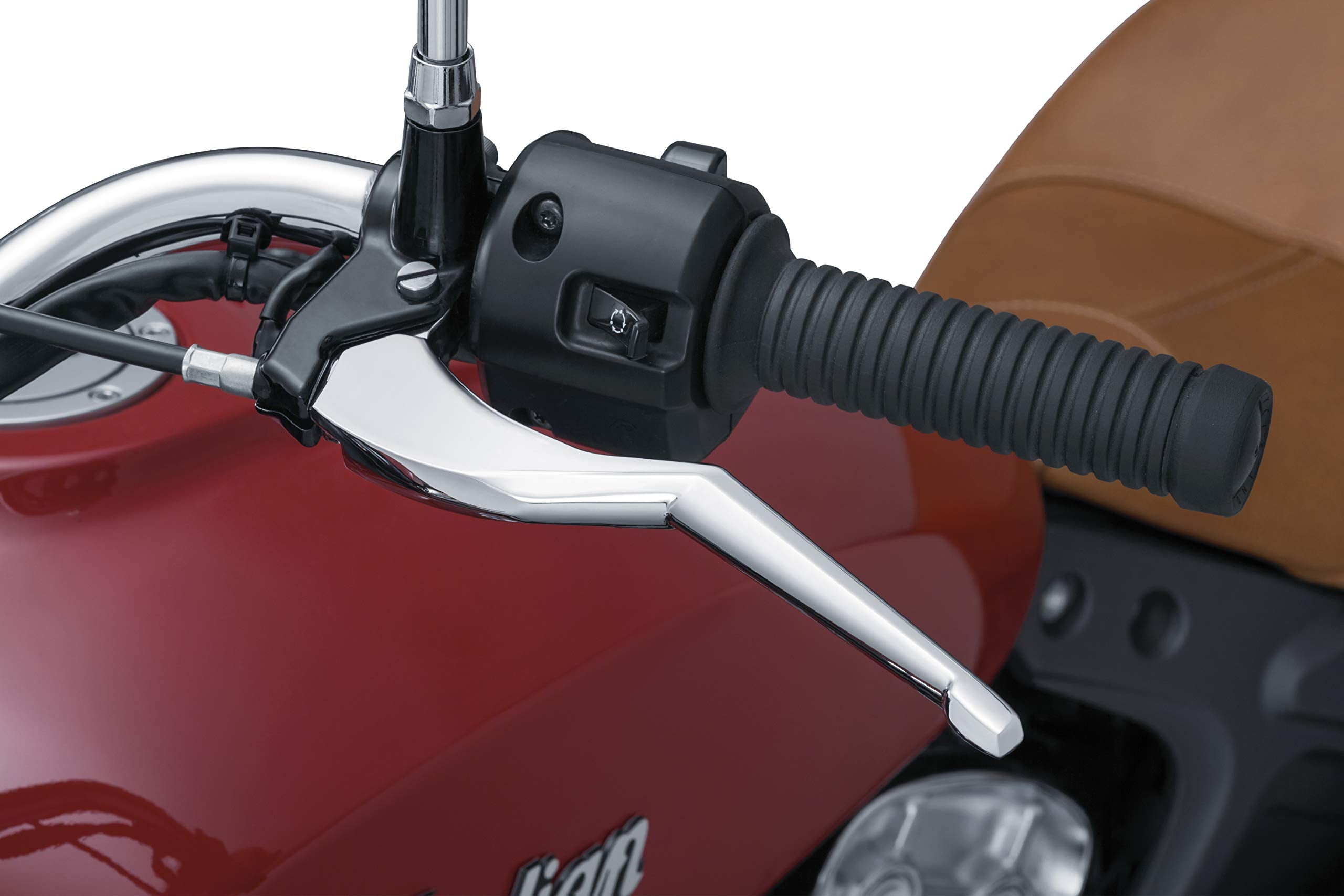 Kuryakyn 7135 Motorcycle Accent Accessory: Legacy Levers For 2015-16 Indian Scout Motorcycles, Chrome, 1 Pair