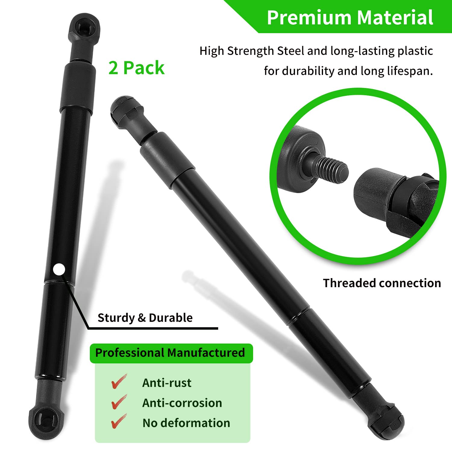 2 Pack Steering Control Dampers Compatible With 603983, P10117, P7124 For Hustler Raptor Sd Sdx X Xd Xdx Xl Flip-Up Limited Fast