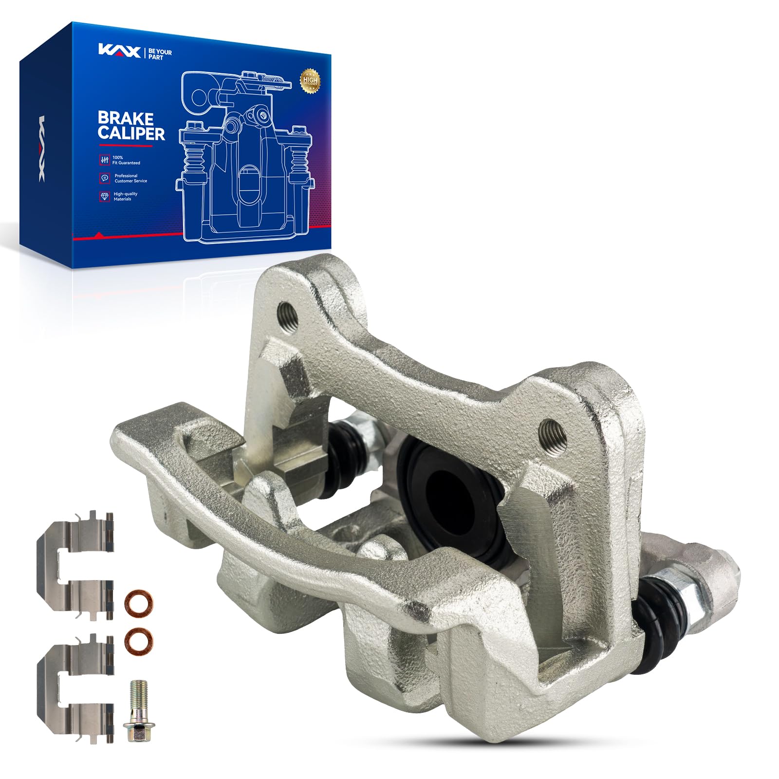 Kax Brake Caliper Compatible For Hyundai Sonata 2011-2014, Kia Optima 2011-2015 2.4L, Hyundai Sonata 2015 2.4L, Rear Left Driver