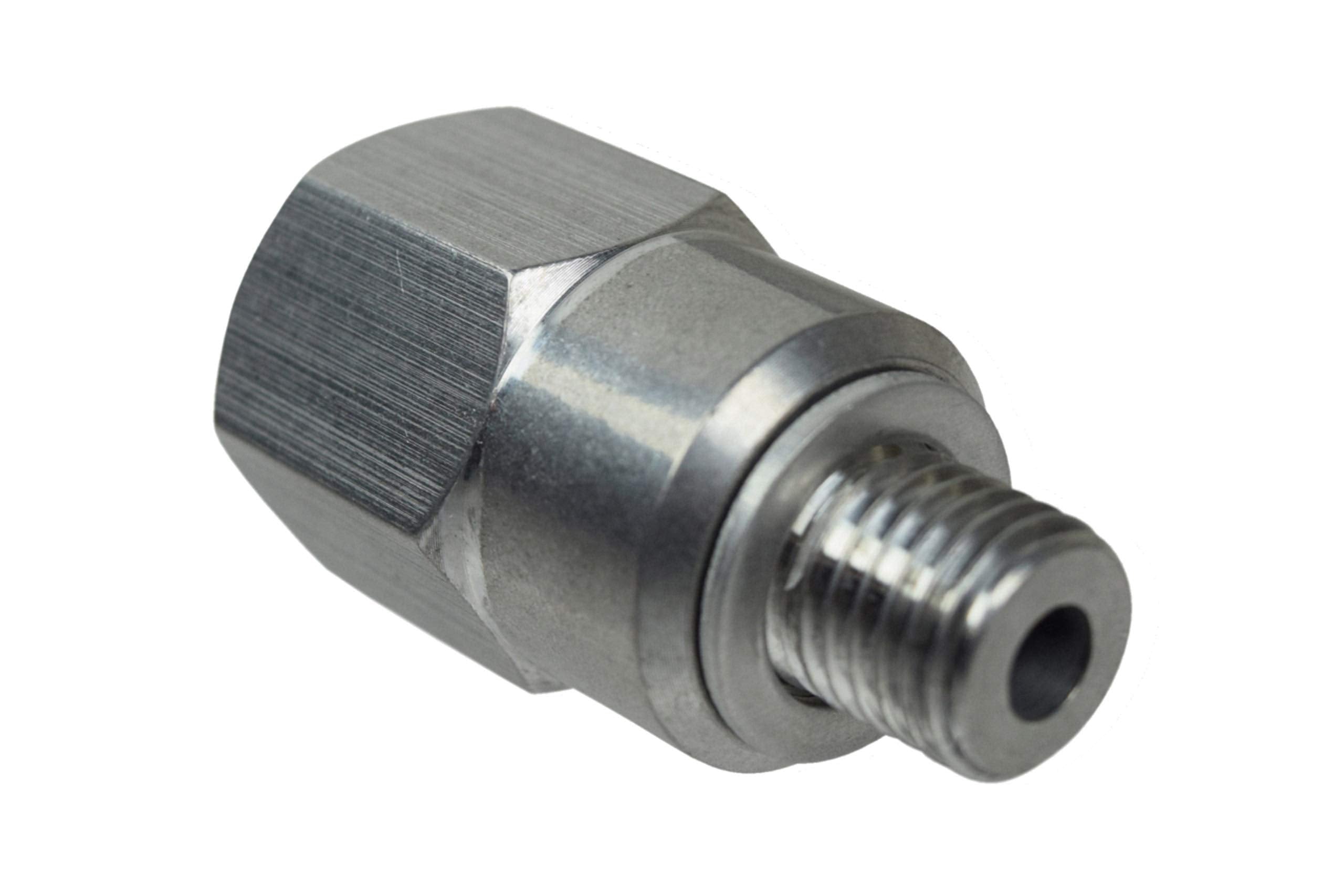 Ict Billet Ls Engine Swap M12 1.5 Adapter To 1/8 Npt Coolant Temperature Sensor Water Ls1 Lsx Ls3 Ls2 Lh6 L92 L76 Ly2 Ly5 Ly6 Lc