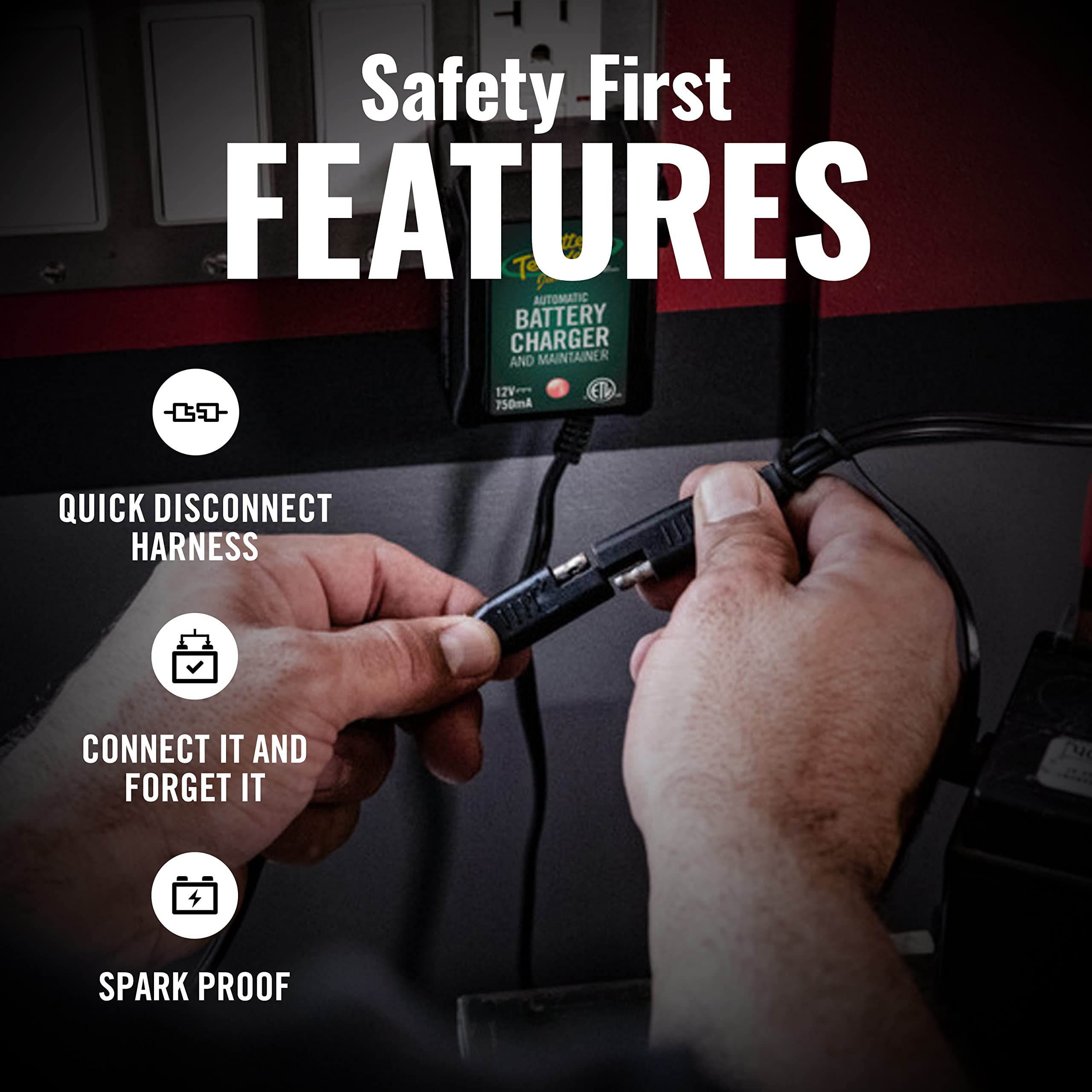 Battery Tender 12 Foot Extension SAE Cable 4 Pack - Designed for Use Chargers - Quick Connect Plugs for Easy Connection to Motorcycle, Cars, ATVs and More - 081-0148-12-BG4