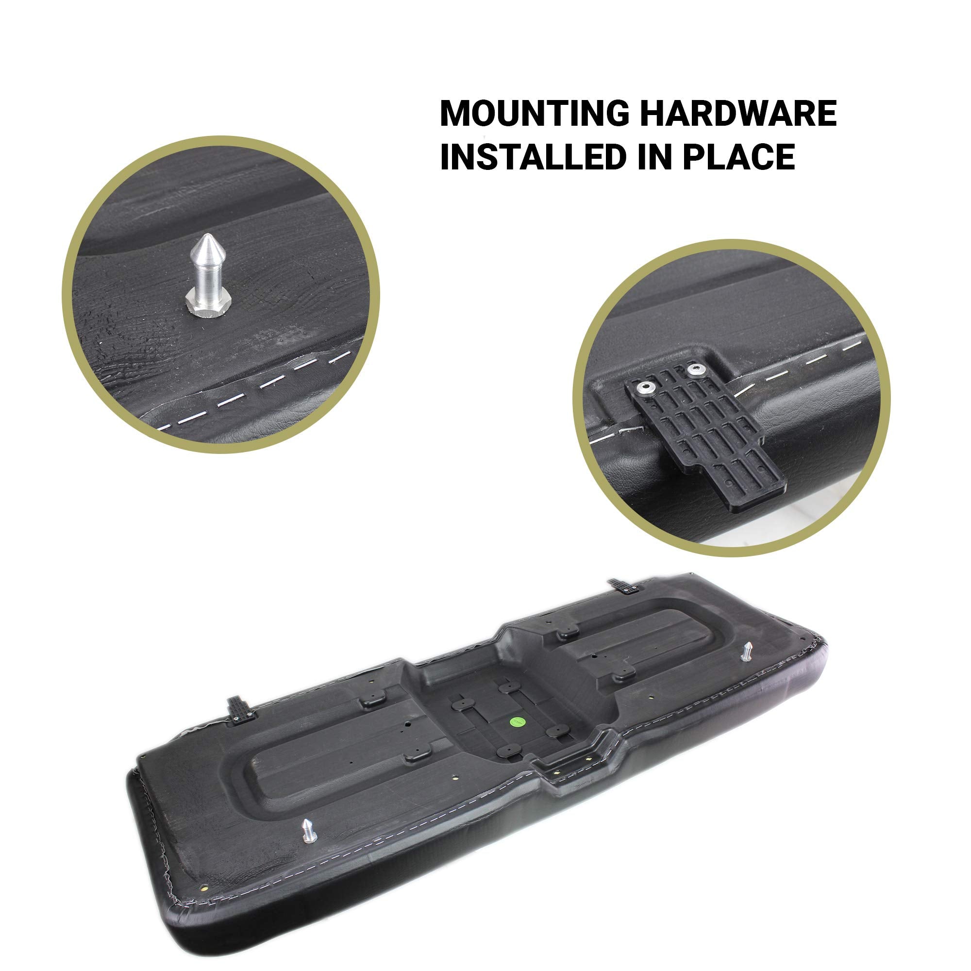Eparts, Inc. DirectFit™ Seat Bottom for Polaris Ranger XP 800 (2012), Ranger 800 EFI (2013) – Black