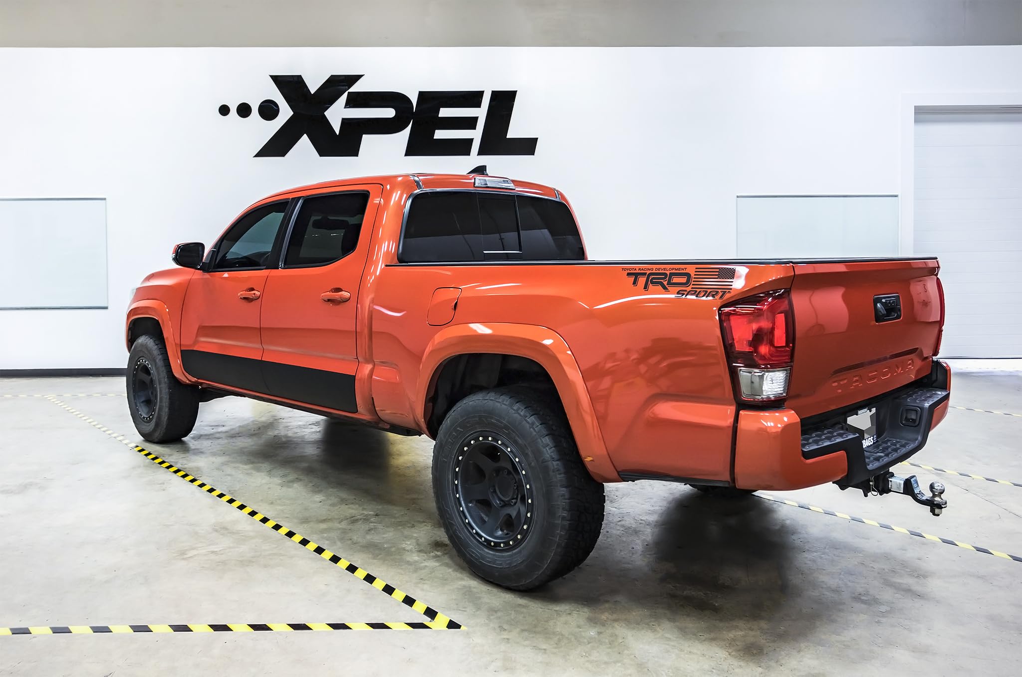 XPEL ARMOR Rocker Panel Guard - 9"x30" Plastic Protection Film Kit, Black, Model R3028-1 for Trucks Against Road Debris and Damage