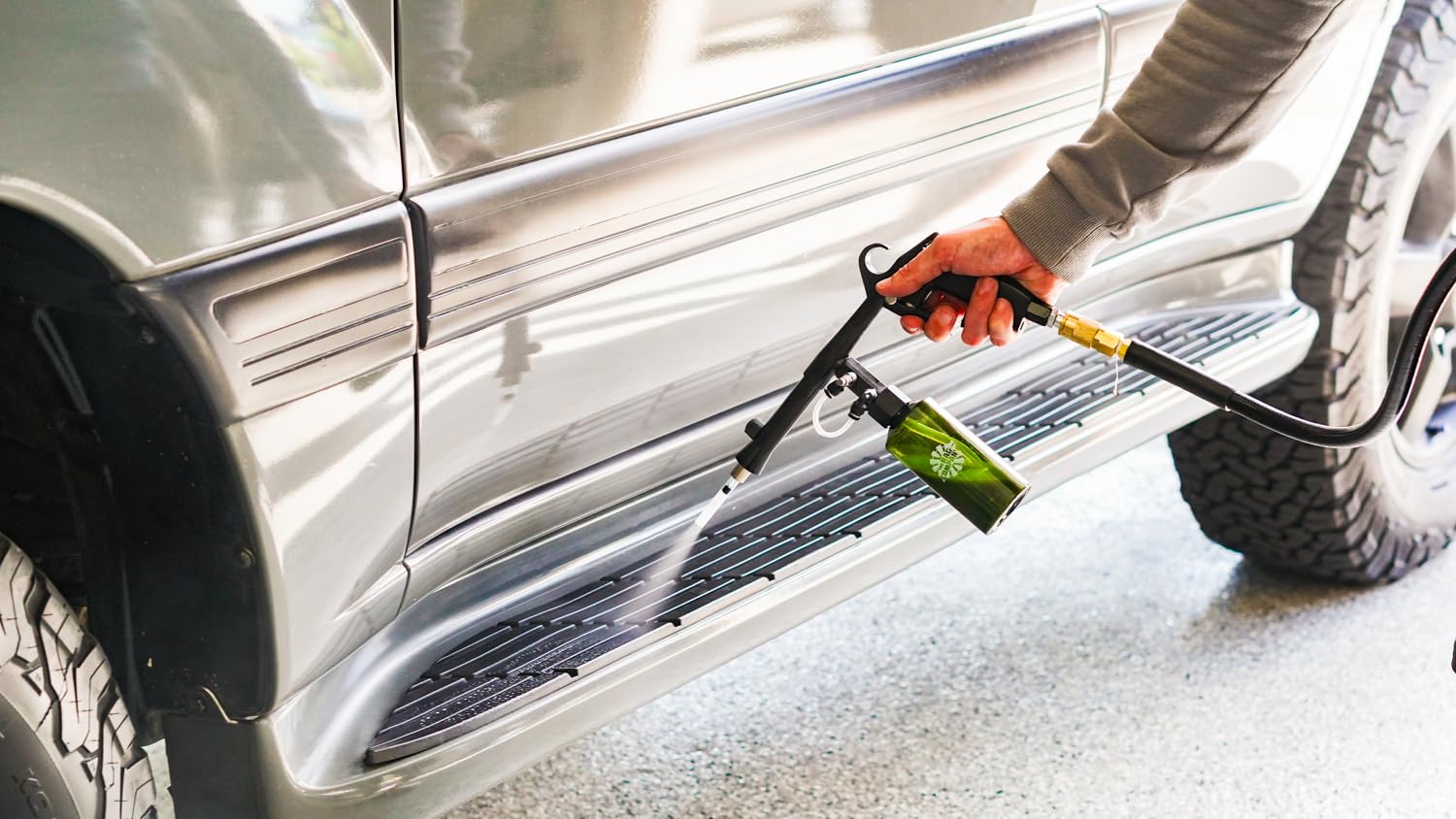 The Rag Company - Ultra Air Spray Applicator Tool - Exterior Auto Detailing; Customizable Applicator Tool; Effortless Storage; D