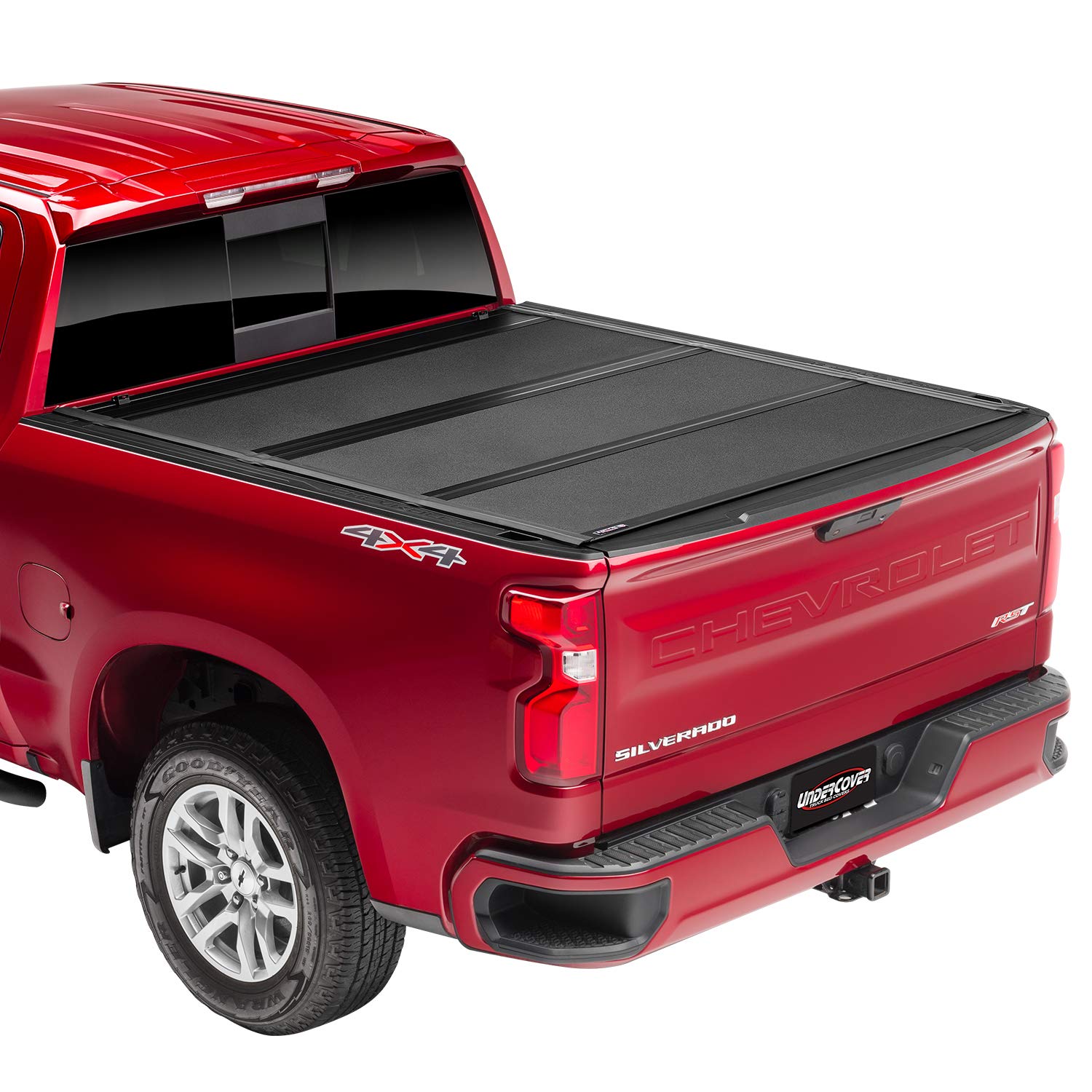 Undercover Armorflex Hard Folding Truck Bed Tonneau Cover | Ax12021 | Fits 2019 - 2021 Chevy/Gm Silverado/Sierra, Works With Mul