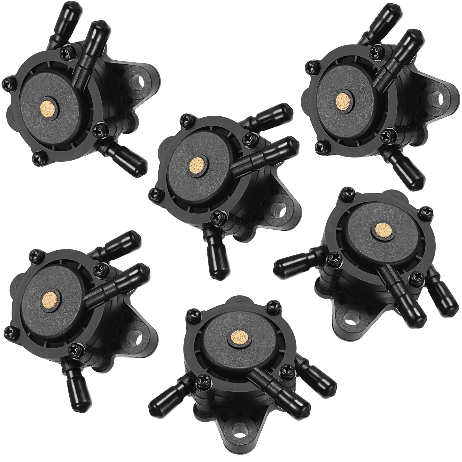 CHENGU 6 Pcs Fuel Pump Lawn Mower Compatible with 491922 691034 692313 808492 808656 808281 Fuel Pump for Outdoor Garden Lawn