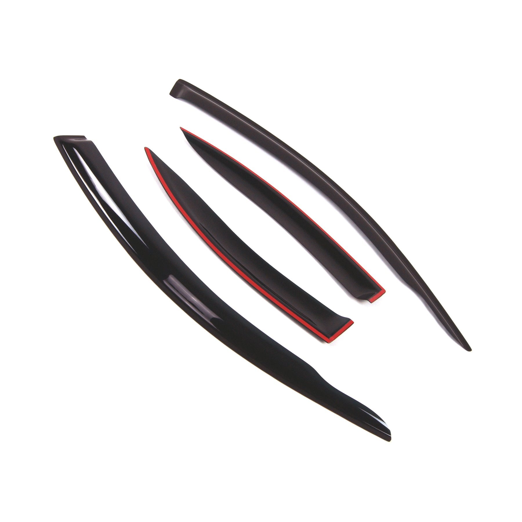 Car Window Rain Guard | Outside Mount Visors Auto Side Window Deflectors | Windows Visor Rain Shields Compatible With 2000-2003