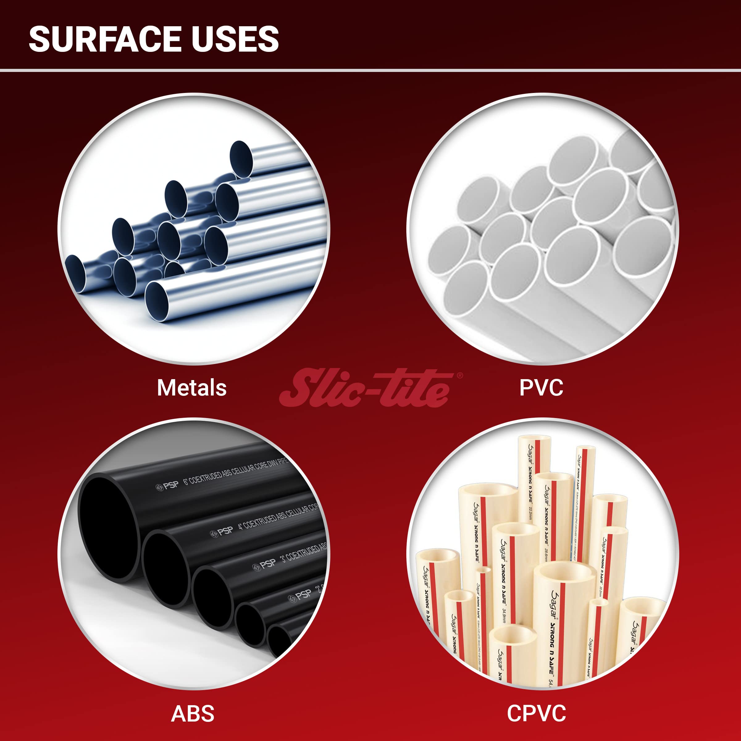 La-Co 42012 Slic-Tite Premium Thread Sealant Paste With Ptfe, -50 To 500 Degree F Temperature, 1 Pt Jar, Silver, 1 Pint