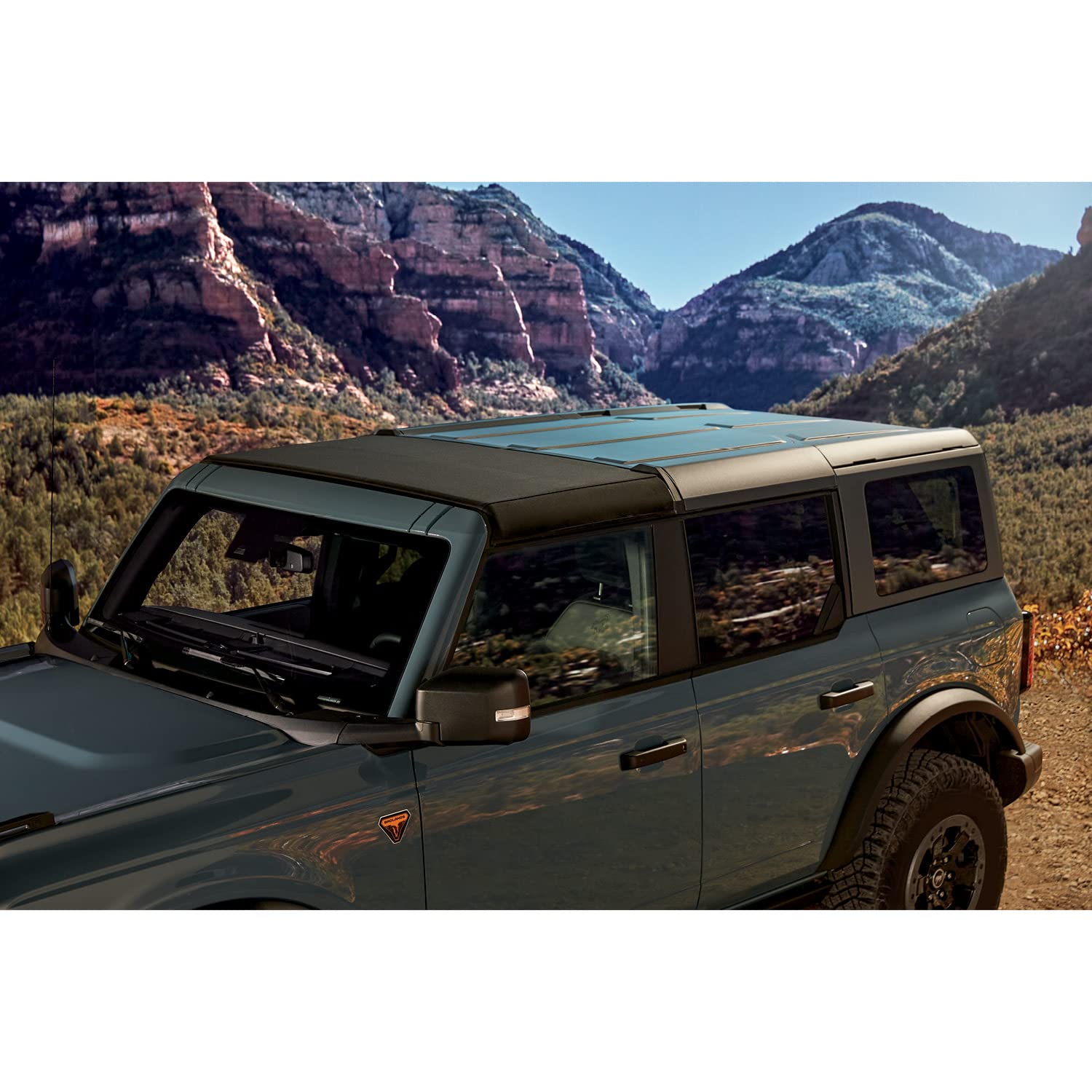 Bestop 5246117 Bronco Sunrider For Hardtop - '21-Current Bronco 4-Door (Black Twill)
