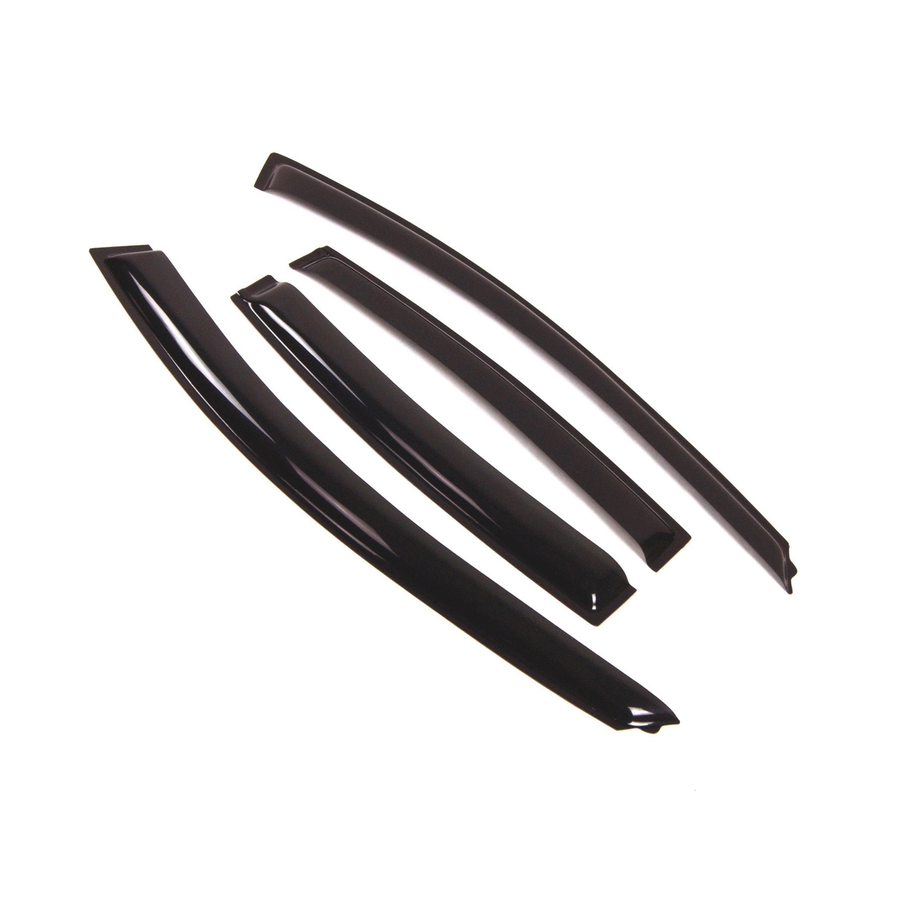 Tuningpros Outside Mount Window Vent Visors Rain Guards Compatible With Chevrolet Cruze 2011-2016 | Side Window Wind Deflectors