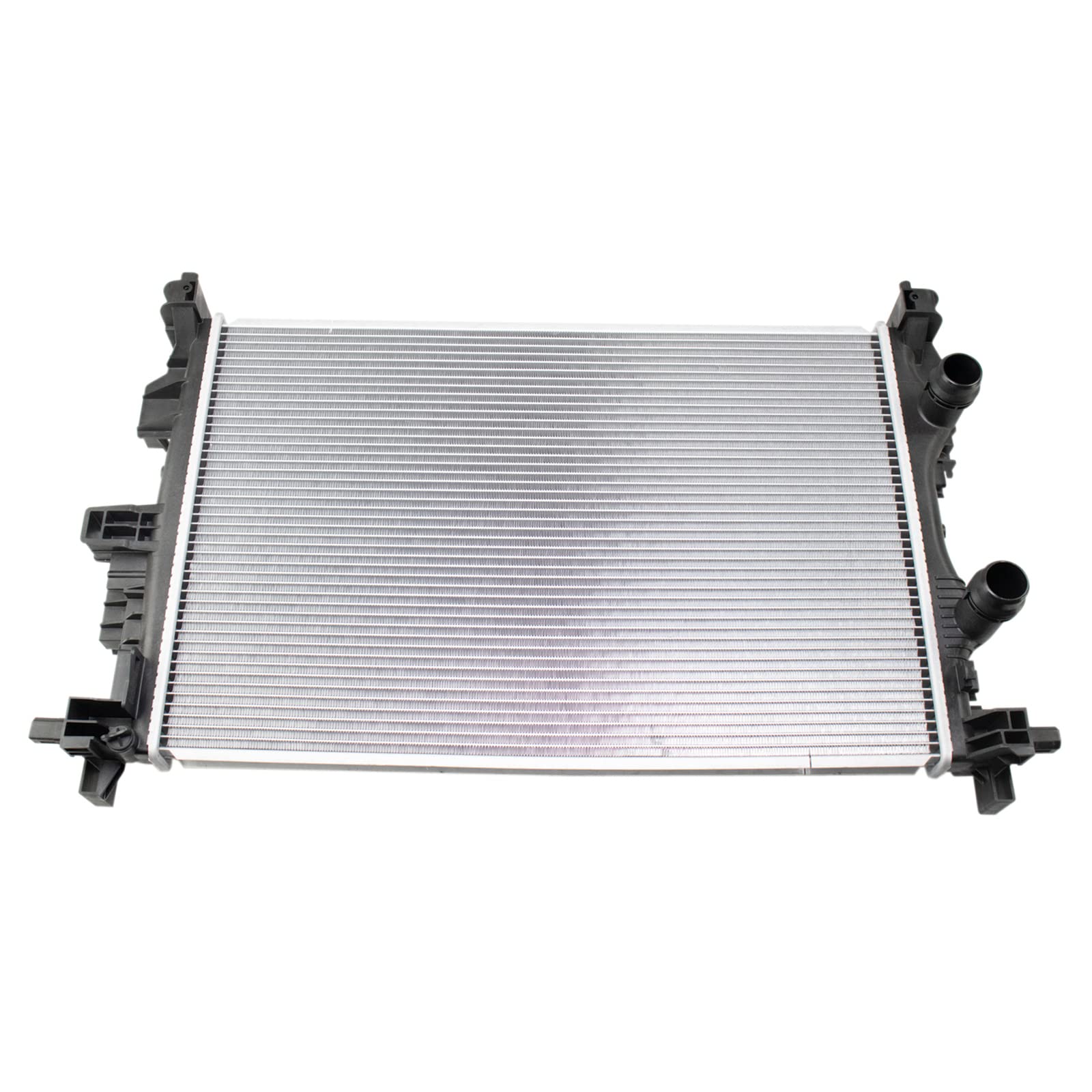 Trq Radiator Assembly Aluminum Core Compatible With 17-20 Jeep Compass Cu13687