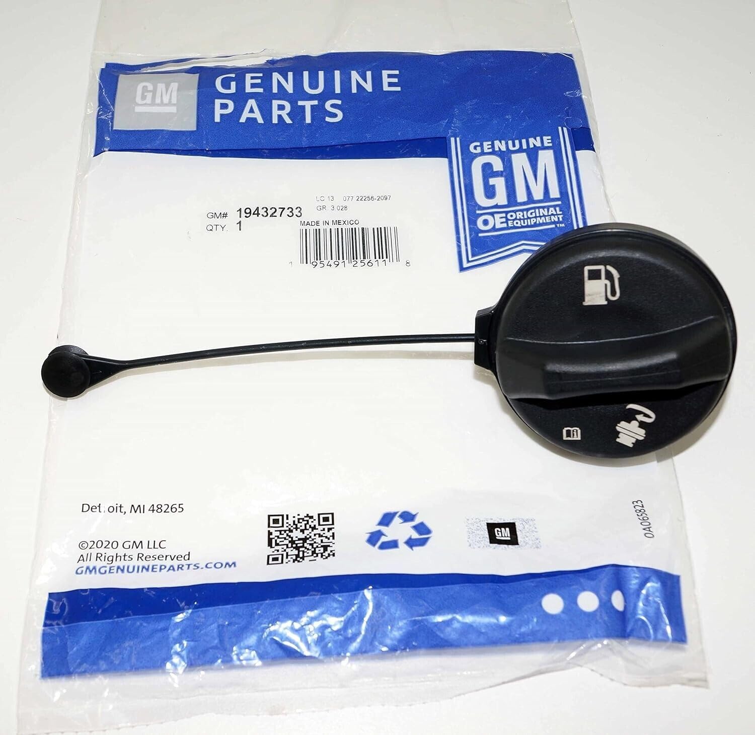 Acdelco 19432733 - Genuine Gm Parts Fuel Tank Cap