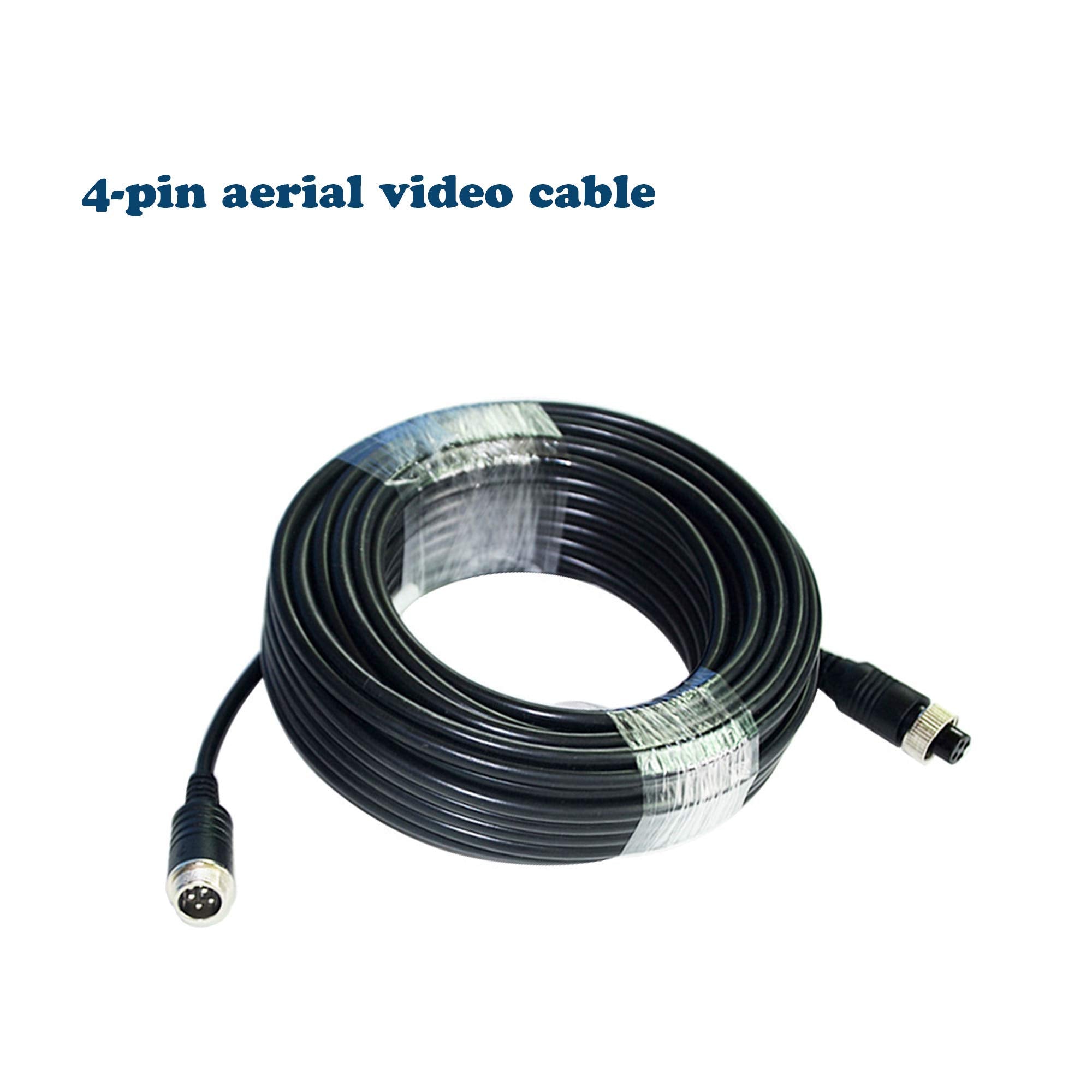 Collyon (50Ft/15M Car Video Systems,Backup Camera Cable,Backup Camera Extension Cableshock Extension, Av Extension Cablecctv Rea