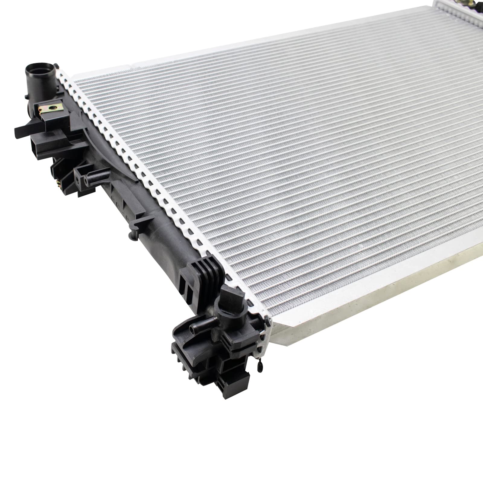 Trq Radiator Assembly Aluminum Core Compatible With 17-19 Buick Lacrosse 16-18 Chevrolet Malibu Cu13574