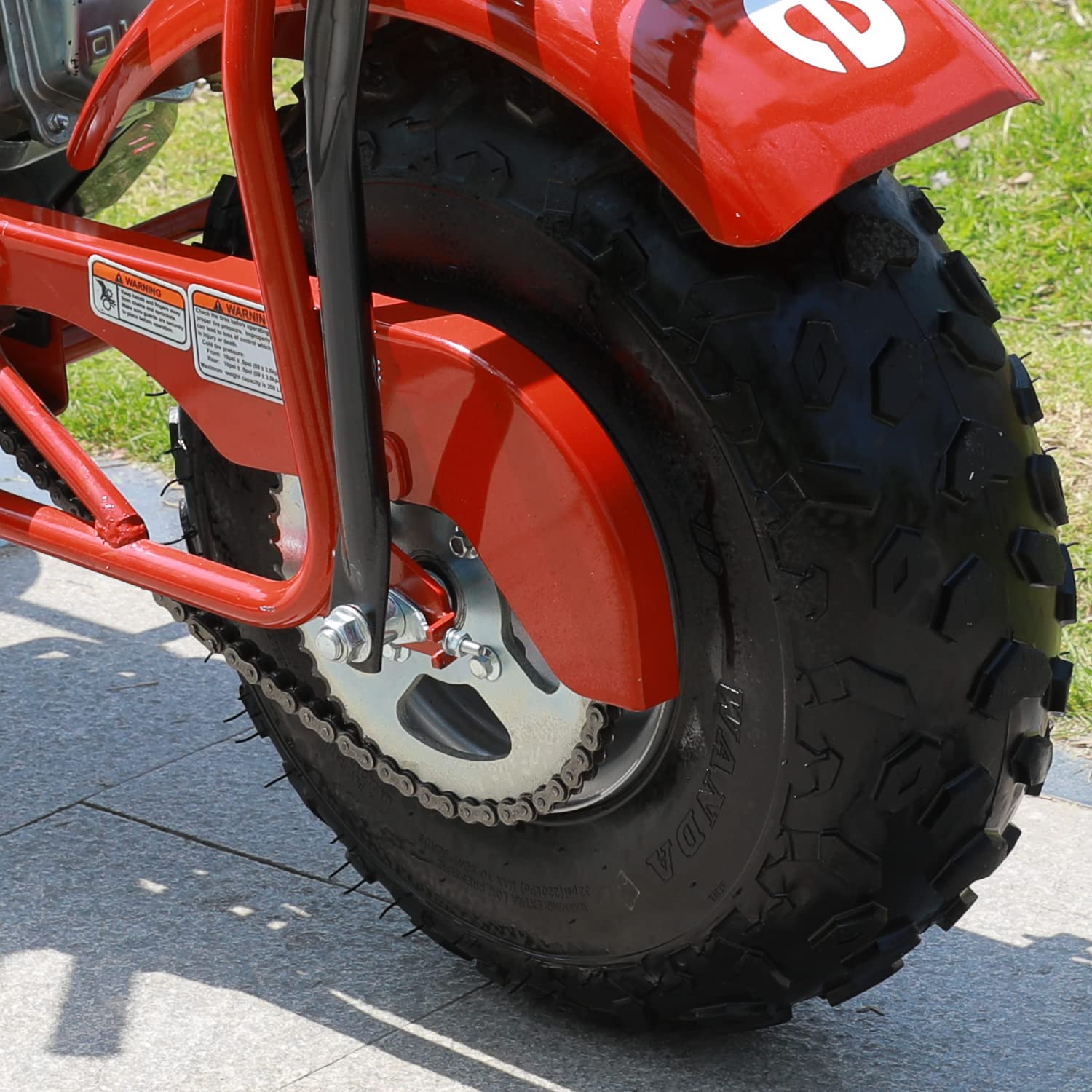 Yoxufa 420 Chain 50T Tooth 40Mm Rear Drive Sprocket For Coleman Bt200X Ct200U Trail 200 Ct200U-Ex Baja Warrior Heat Massimo Mb165 Mb200 196Cc 5.5 6.5Hp Powersports Mini Bike Silver Parts