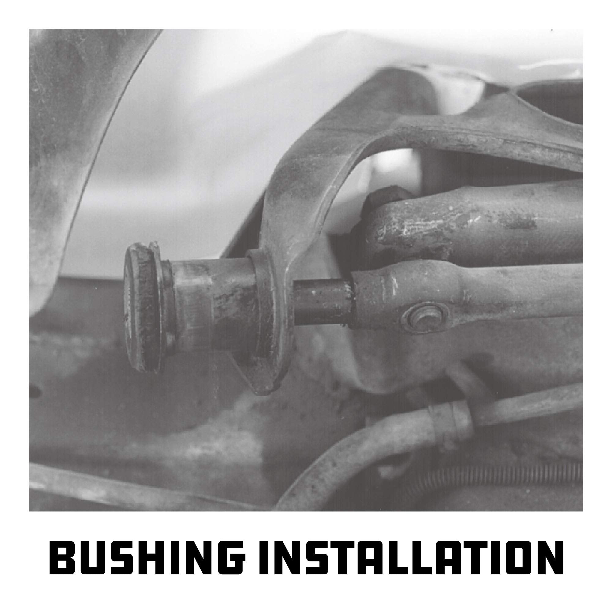 Powerbuilt Upper Control Arm Bushing Service Tool Set For Ford, Gm And Chrysler, Remove And Install Car Bushings, 648604