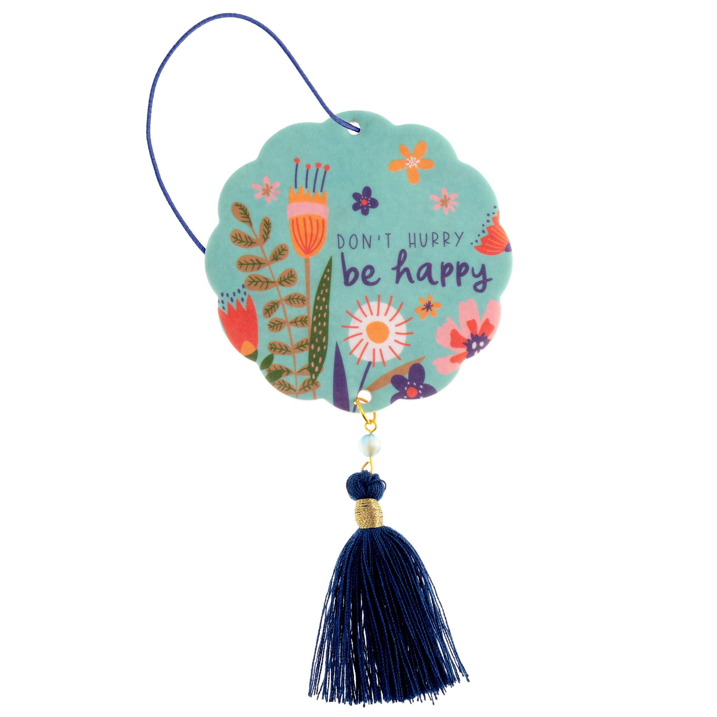 Karma, Essential Oil Air Freshener For Cars Set Of 2, Home & Office - Colorful Decorative Hanging Air Freshener With Tassel, Don