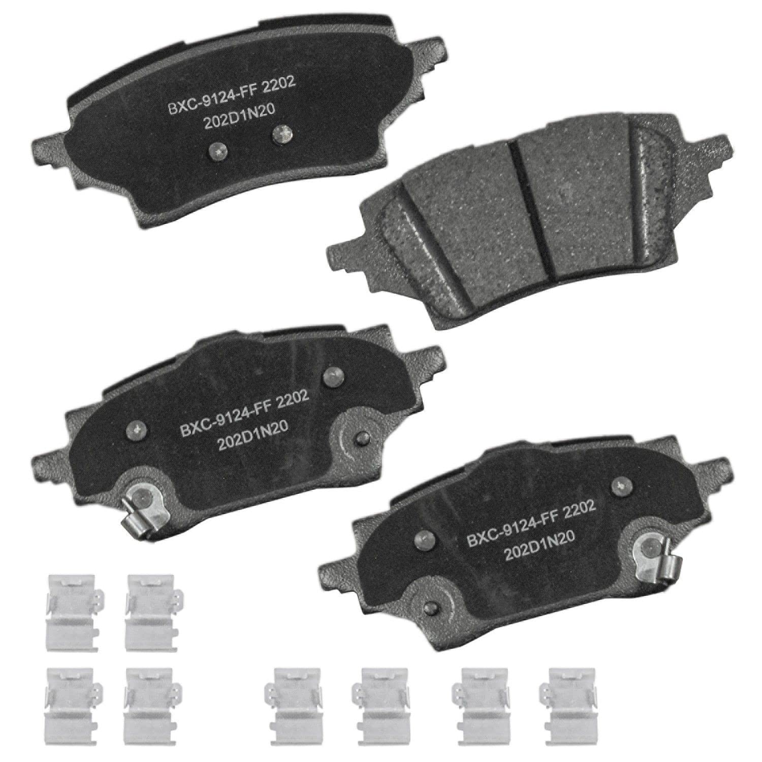 Bendix Premium Sbc2202 Ceramic Rear Brake Pads For Toyota C-Hr 2022-2019