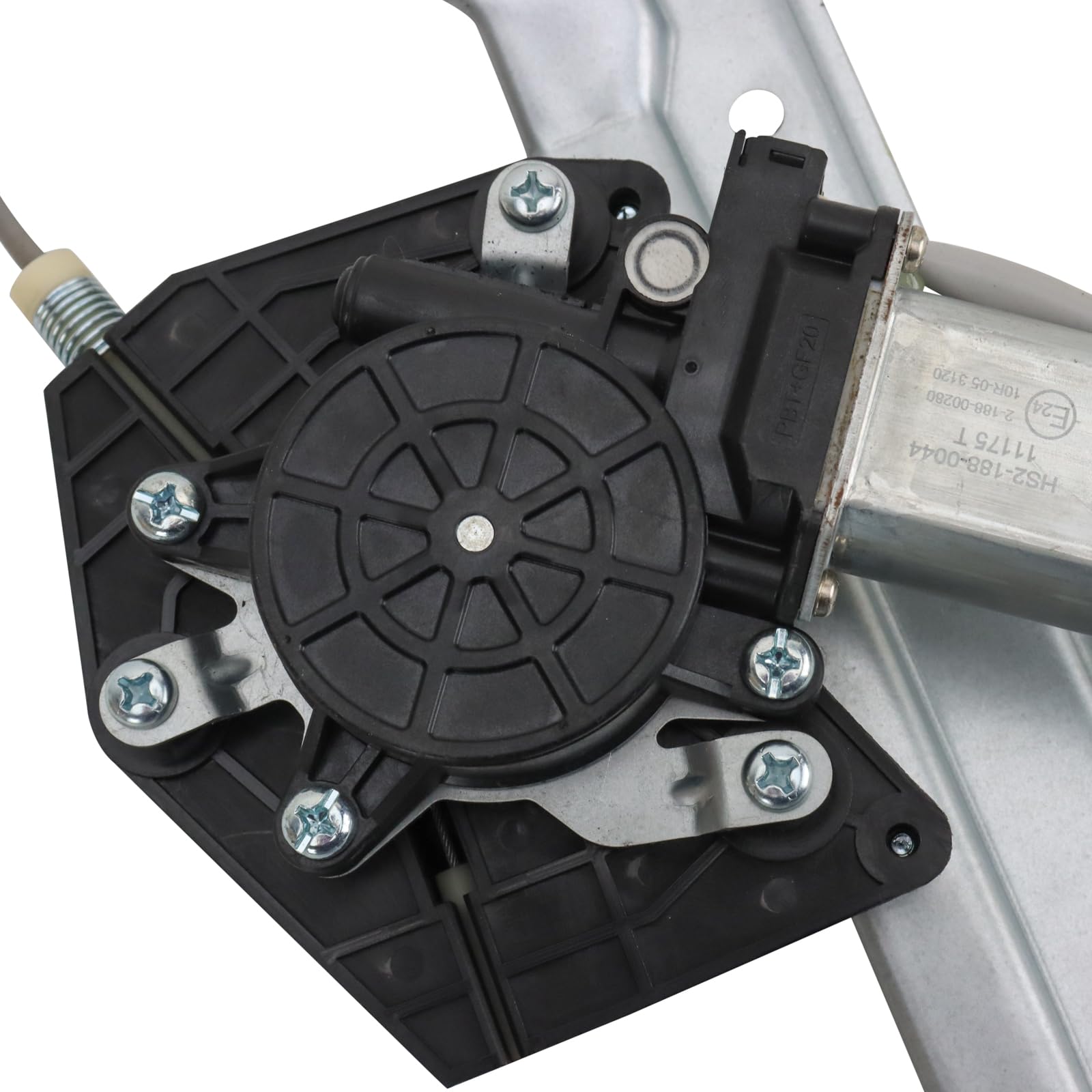 Trq Front Left Power Window Regulator & Motor Assembly Drivers Side Compatible With 2008-2010 Dodge Avenger Ch1350153