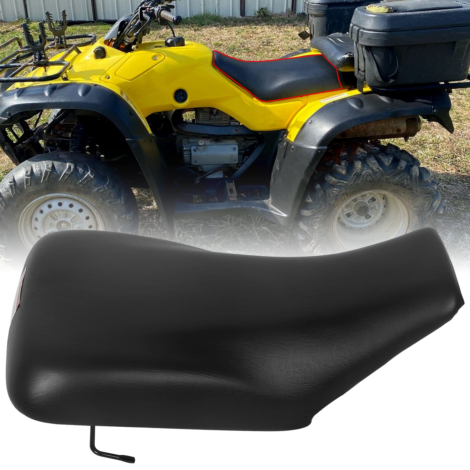 ECOTRIC New Complete Seat Compatible with 2004-2006 Honda TRX 350 TRX350 Rancher 2004-2007 Rancher 400