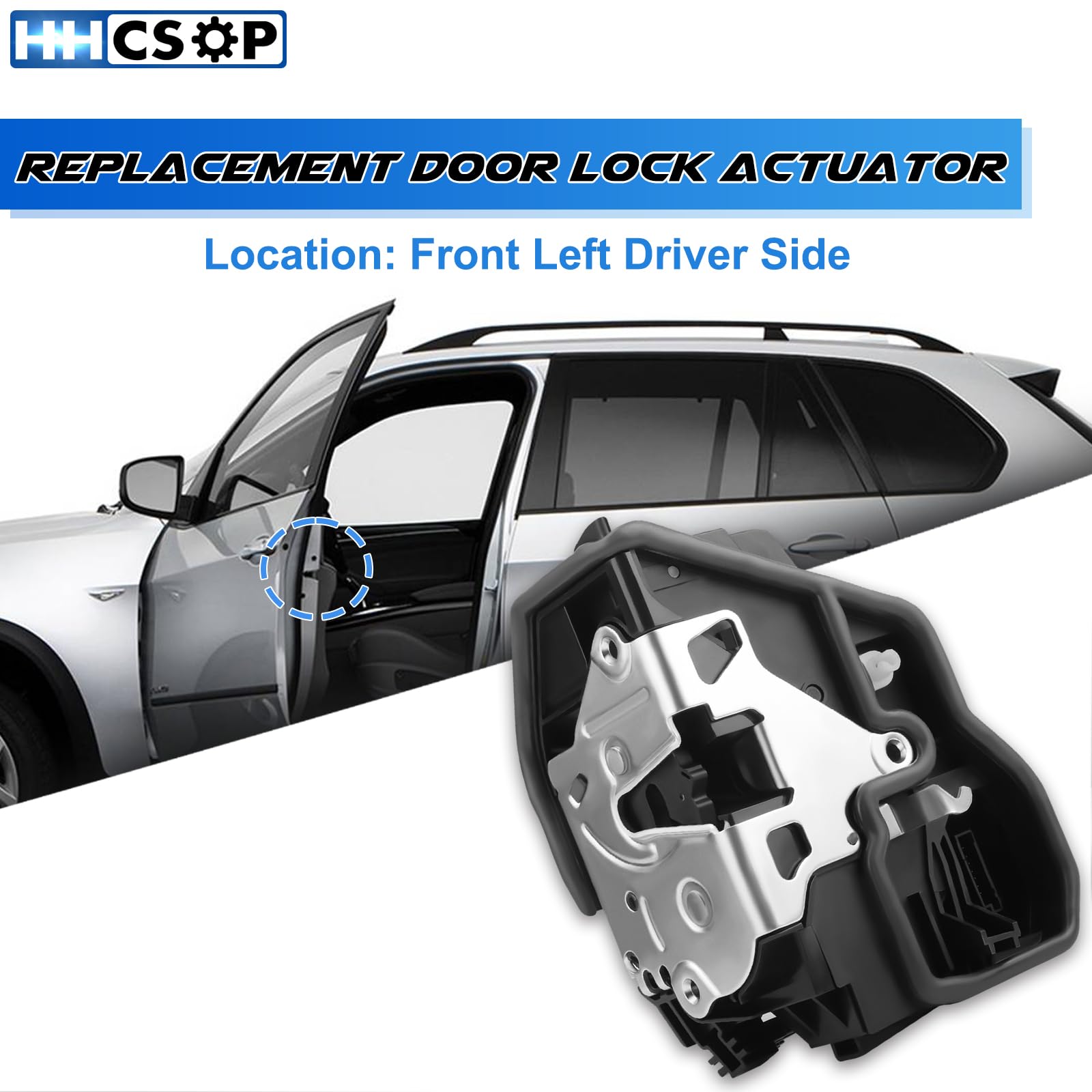 Front Left Driver Side Power Door Lock Latch Actuator Motor Fit For Bmw 135I 320I 323I 325I 325Xi 328I 330I 335D 335I 340I 428I