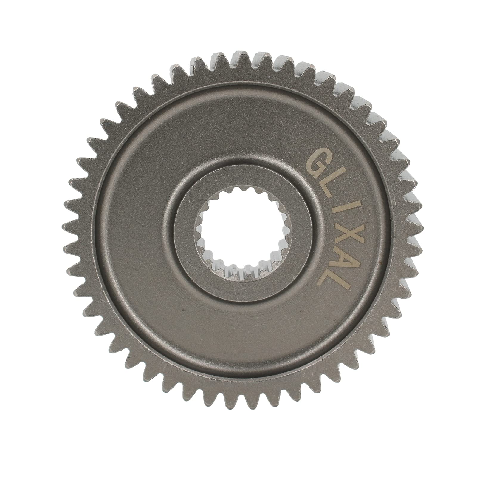 Glixal High Performance Secondary Transmission Gear, Gy6 49Cc 50Cc 80Cc 100Cc Racing Final Drive Gear Set For 139Qmb 139Qma 147Qmd Engine Scooter Moped Atv Go Kart (17T/49T)