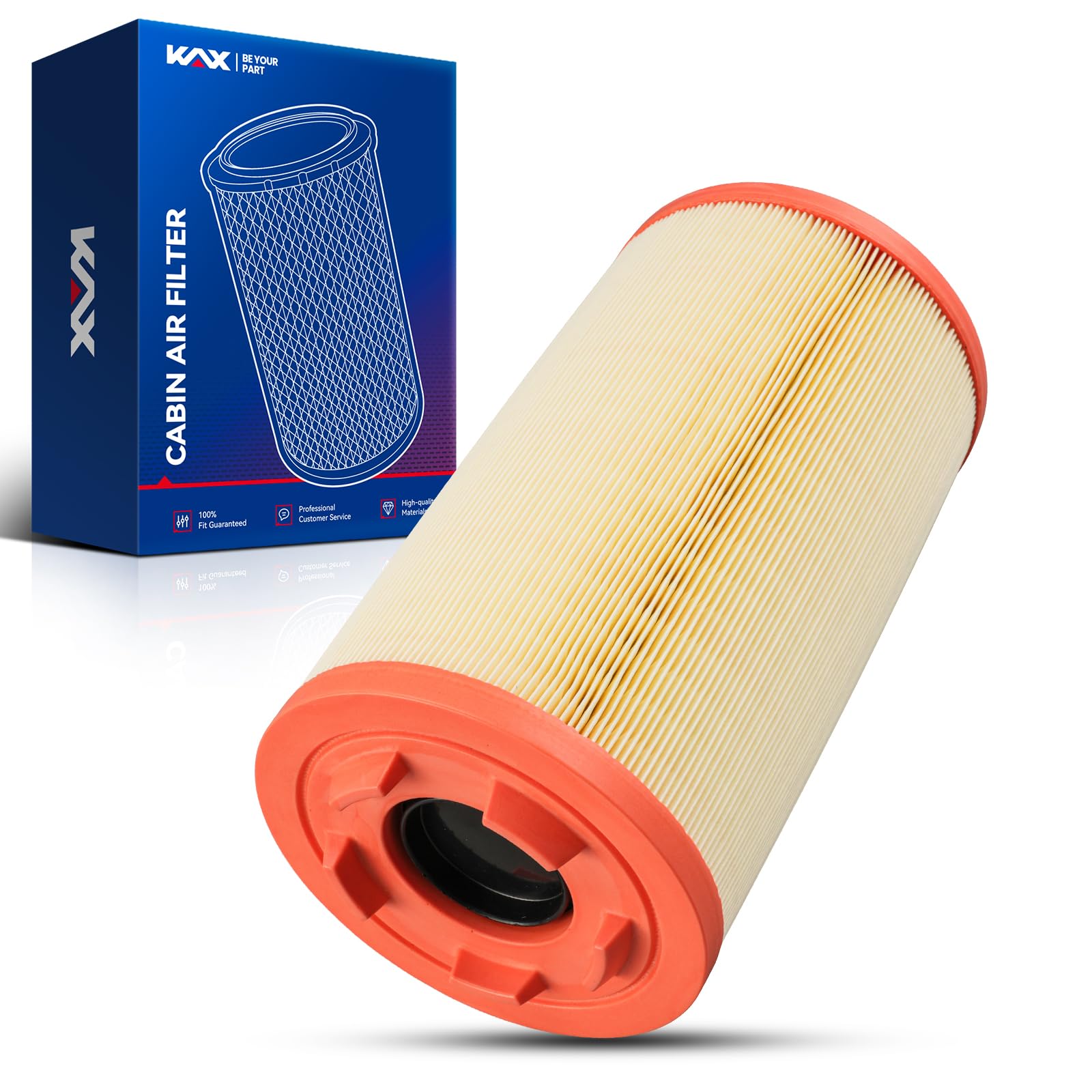 KAX Engine Air Filter, CA11950 Replacement for Ram ProMaster 2500 2014-2022, Ram ProMaster 1500 2014-2022, Ram ProMaster 3500 20