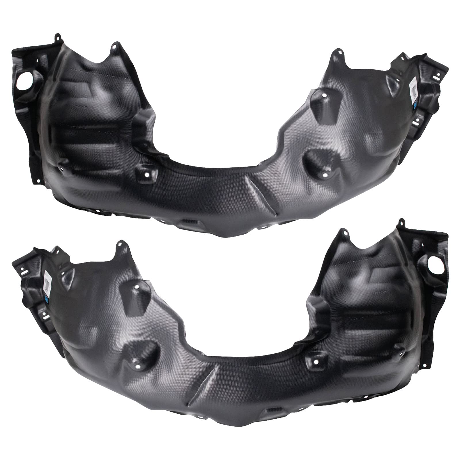 Trq Inner Fender Liner Set Compatible With 2018-2019 Toyota Camry To1248214 To1249214