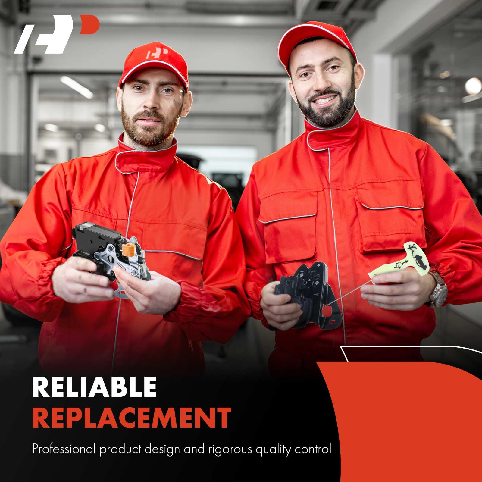 A-Premium Door Latch Lock Actuator Compatible with Ford & Lincoln Vehicles - Explorer, F-150, Police Interceptor Sedan, Special Service Police Sedan, Taurus, Mark LT, MKS - Rear Right Passenger