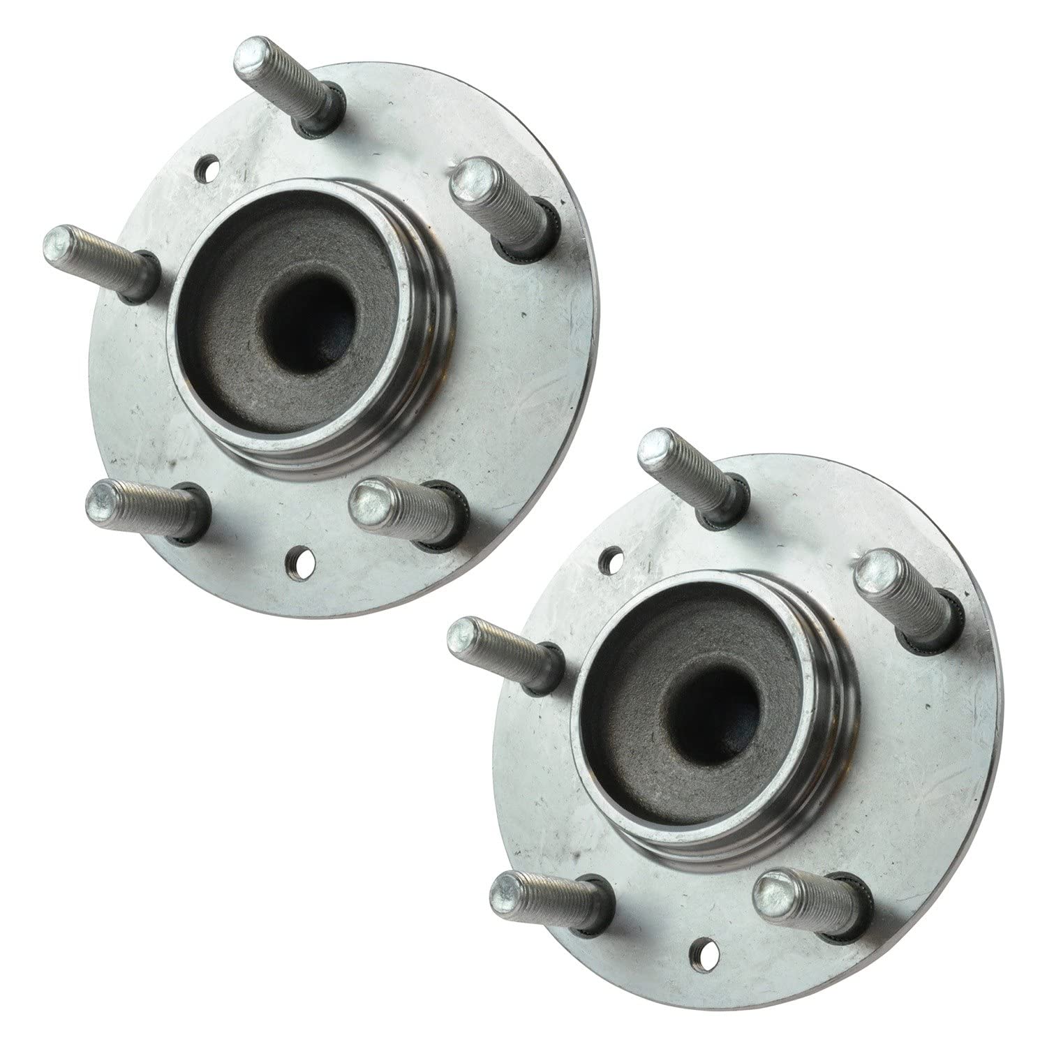 Trq Front Wheel Hub Bearings Assembly Set Compatible With 2009-2011 Mazda Rx-8