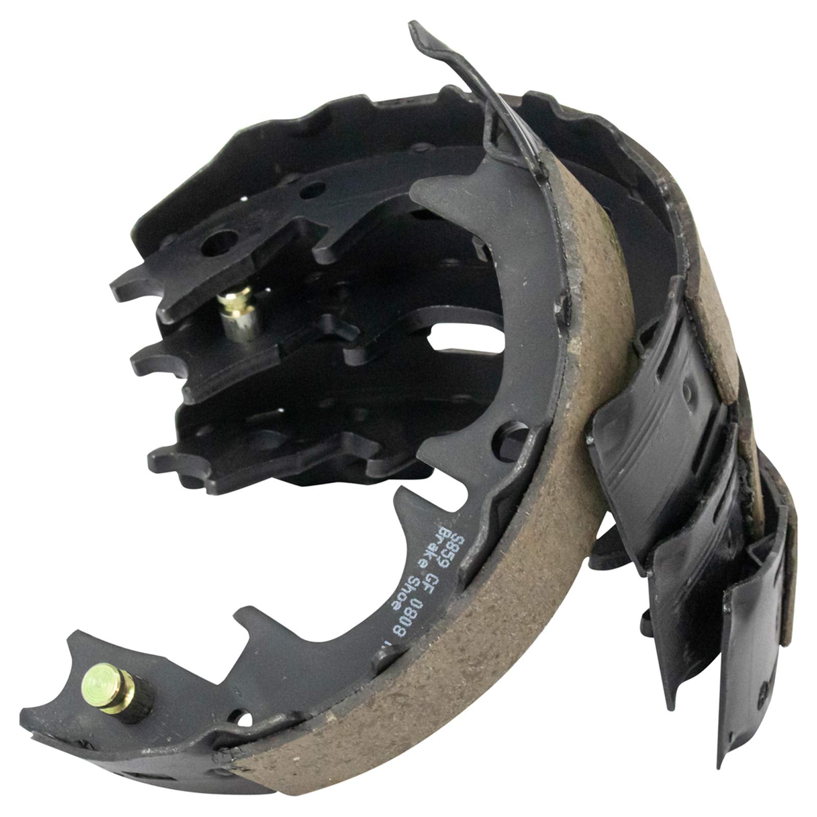 Trq Rear Brake Pad & Rotor Kit Brake Pads Brake Rotor Parking Brake Shoe Set Ceramic Compatible With 1992-1996 Lexus Es300 1999-