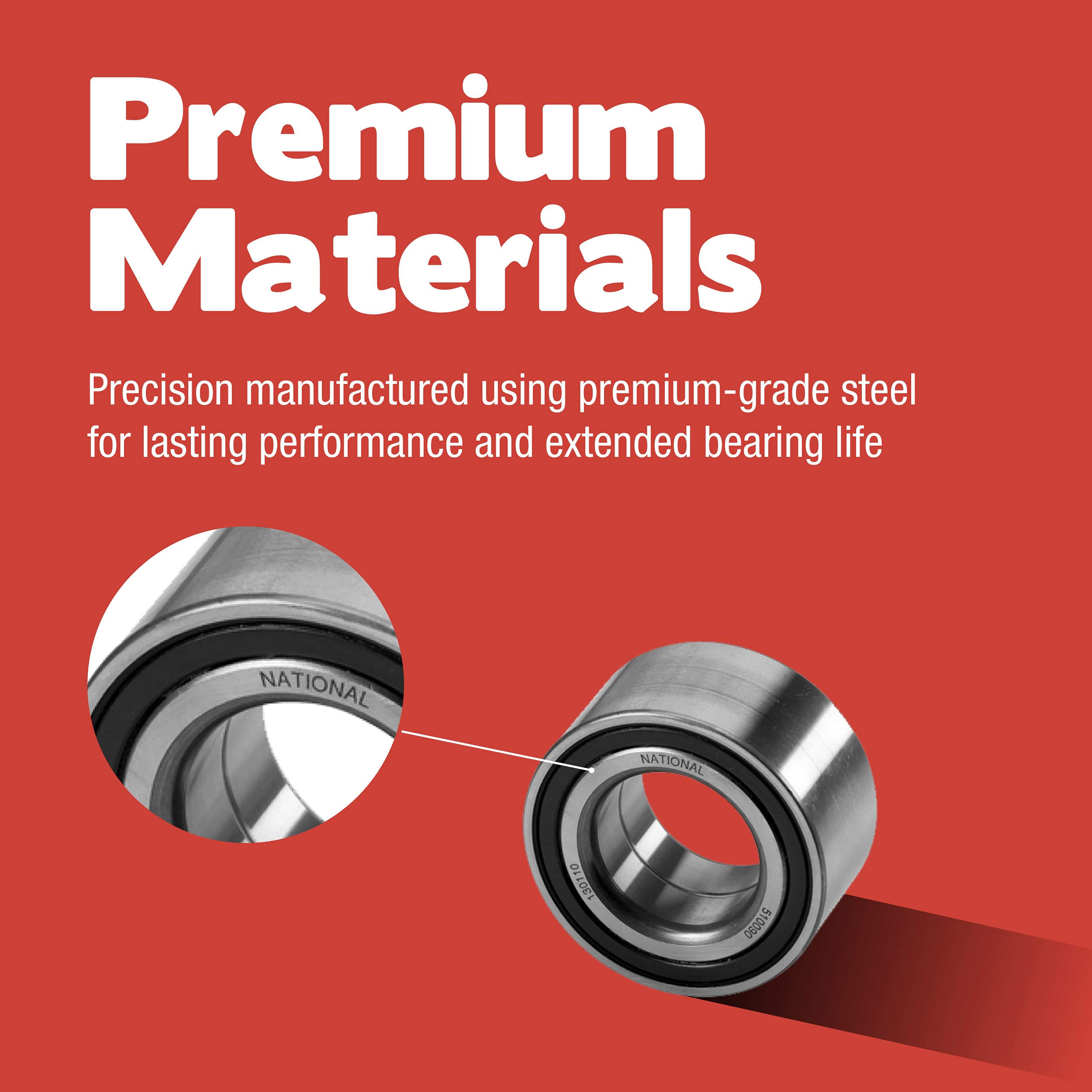 Timken Preset, Pre-Greased And Sealed Bearing - 510014