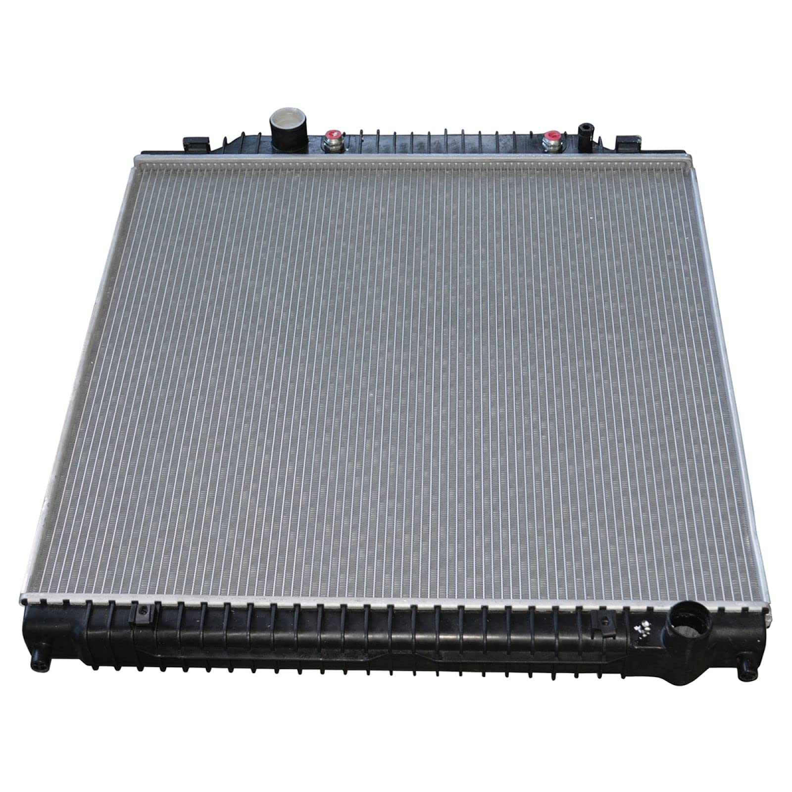 Trq Radiator Assembly Aluminum Core Compatible With 05-07 Ford F-250 Super Duty F-350 Super Duty F-450 Super Duty F-550 Super Du